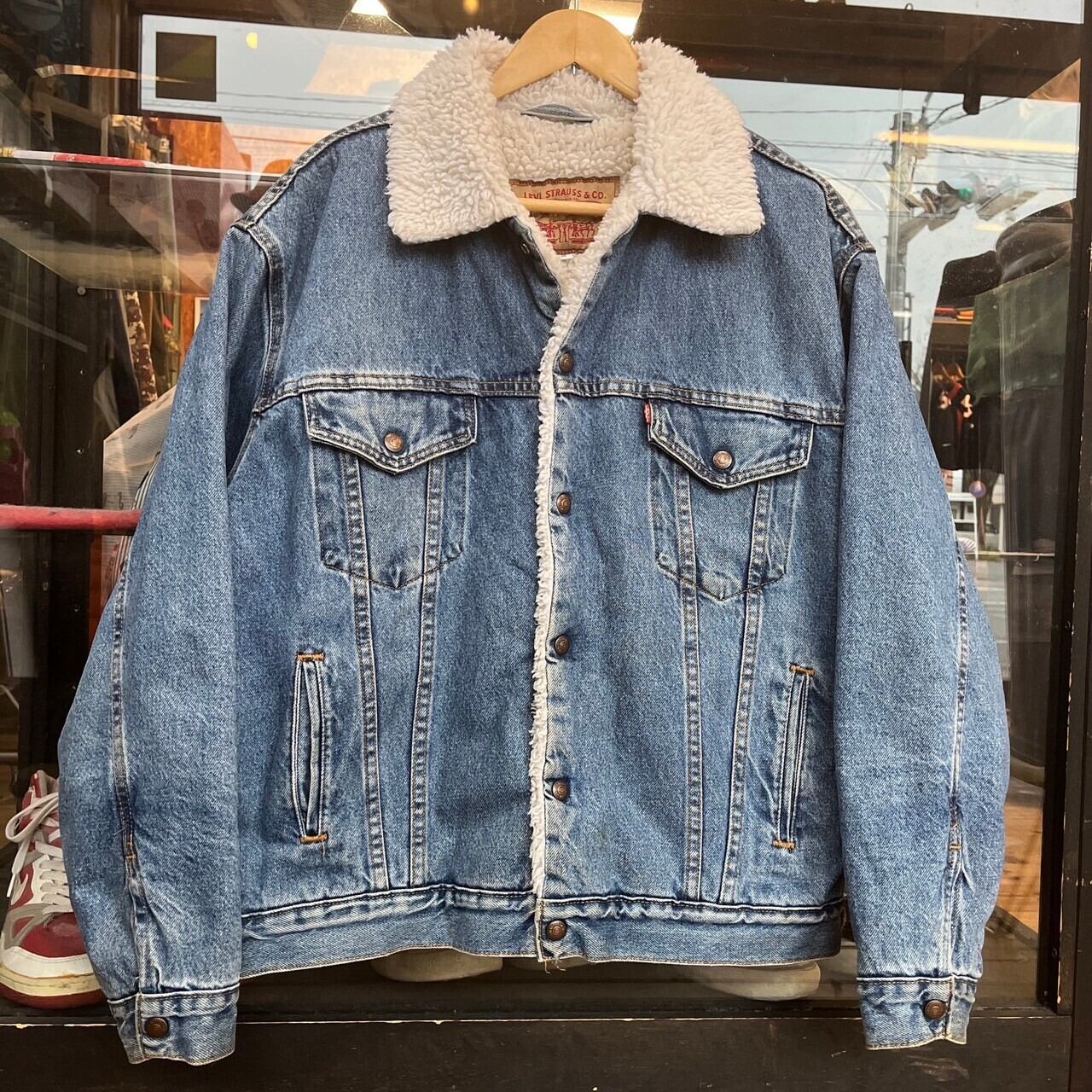 90's Levi's 70609 デニムボアジャケット USA 製 | 古着屋NEVERMIND