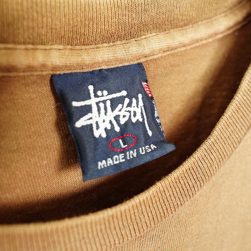 90s Old Stussy ステューシー／紺タグ・Made in USA・フェード