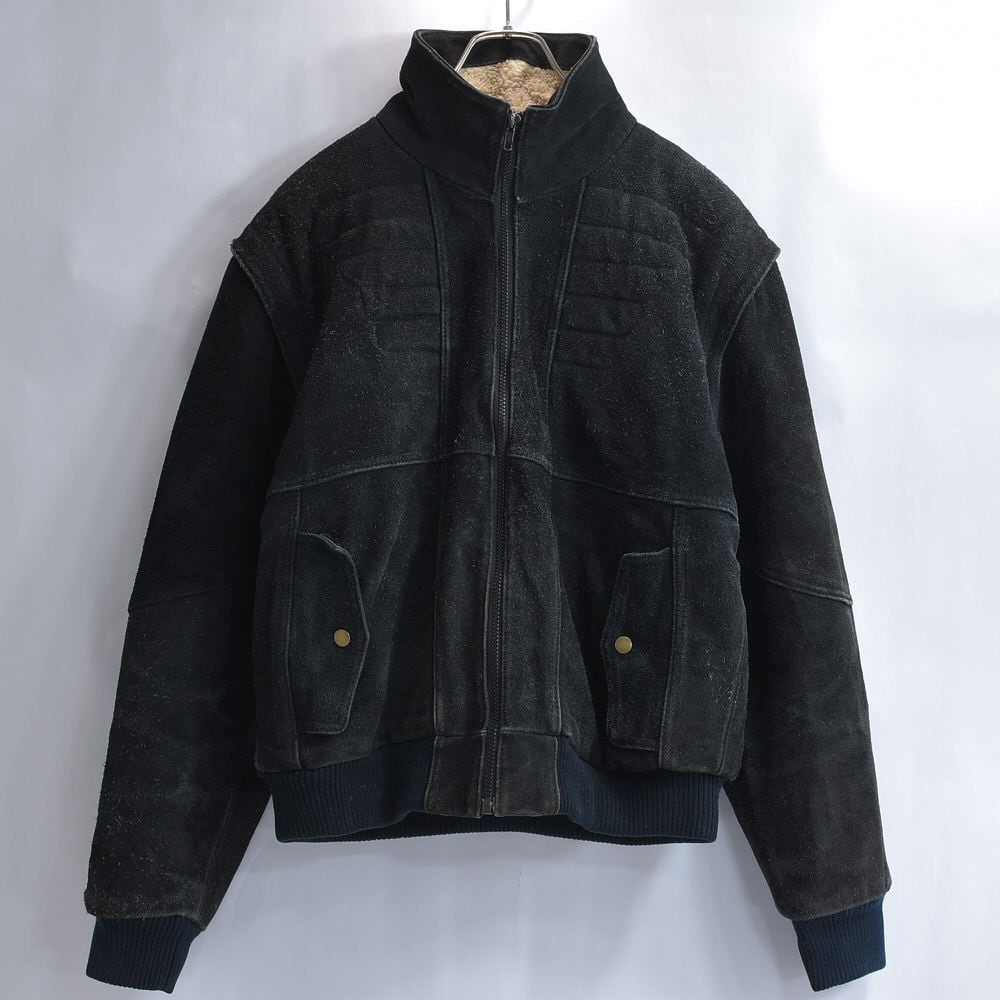 80s～ Wilsons ウィルソンズ スエードレザー ボア ジャケット