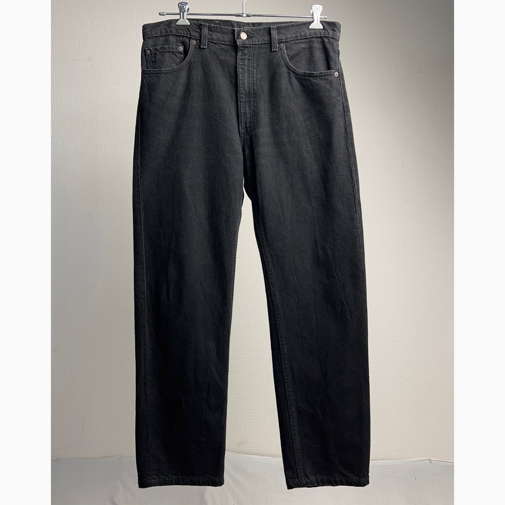 90's Levi's 505 Black Denim Pants W36 L30 USA製 90年代 リーバイス