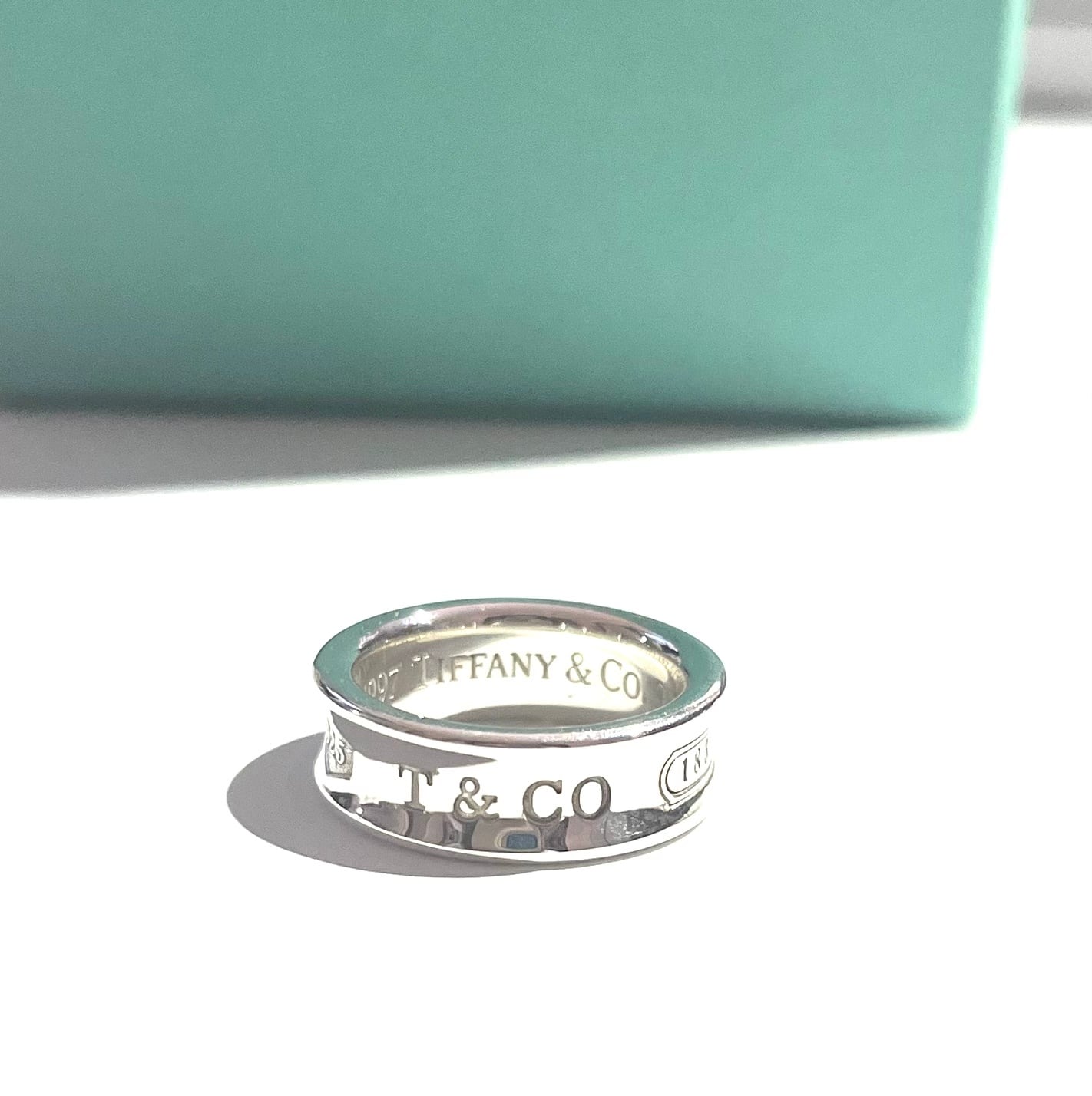 TIFFANY＆CO.】1388 シルバー925 ティファニー1837 ナローリング