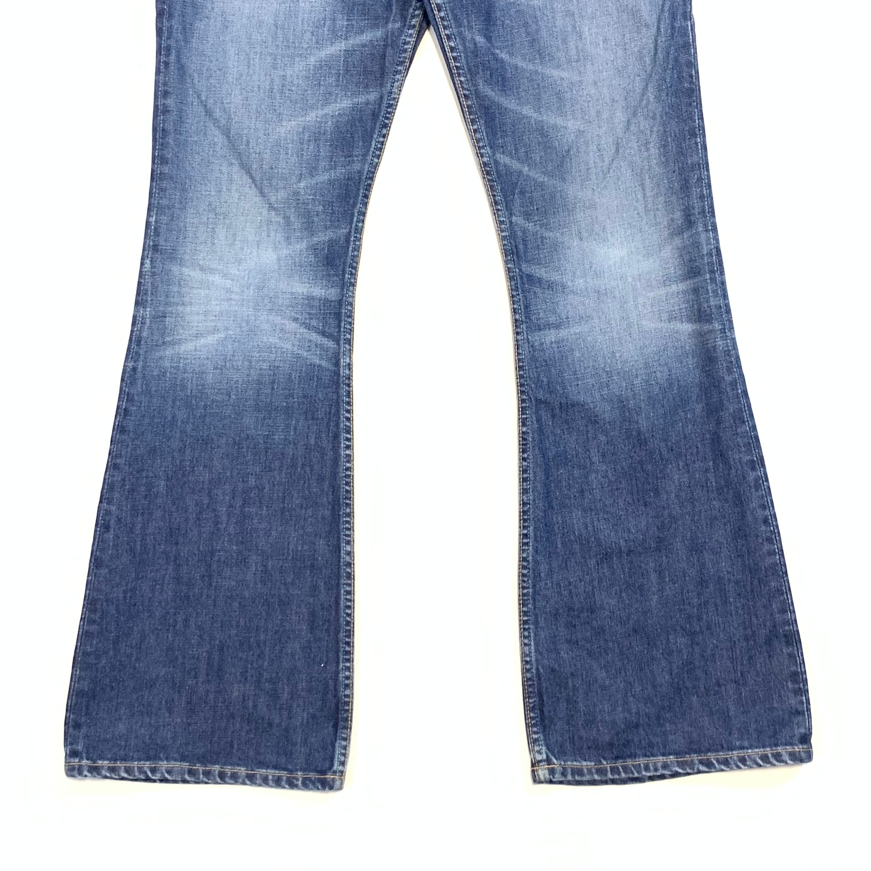 7826 ユーロ リーバイス 516 デニムパンツ 鬼髭 色落ち良好 W30 | San