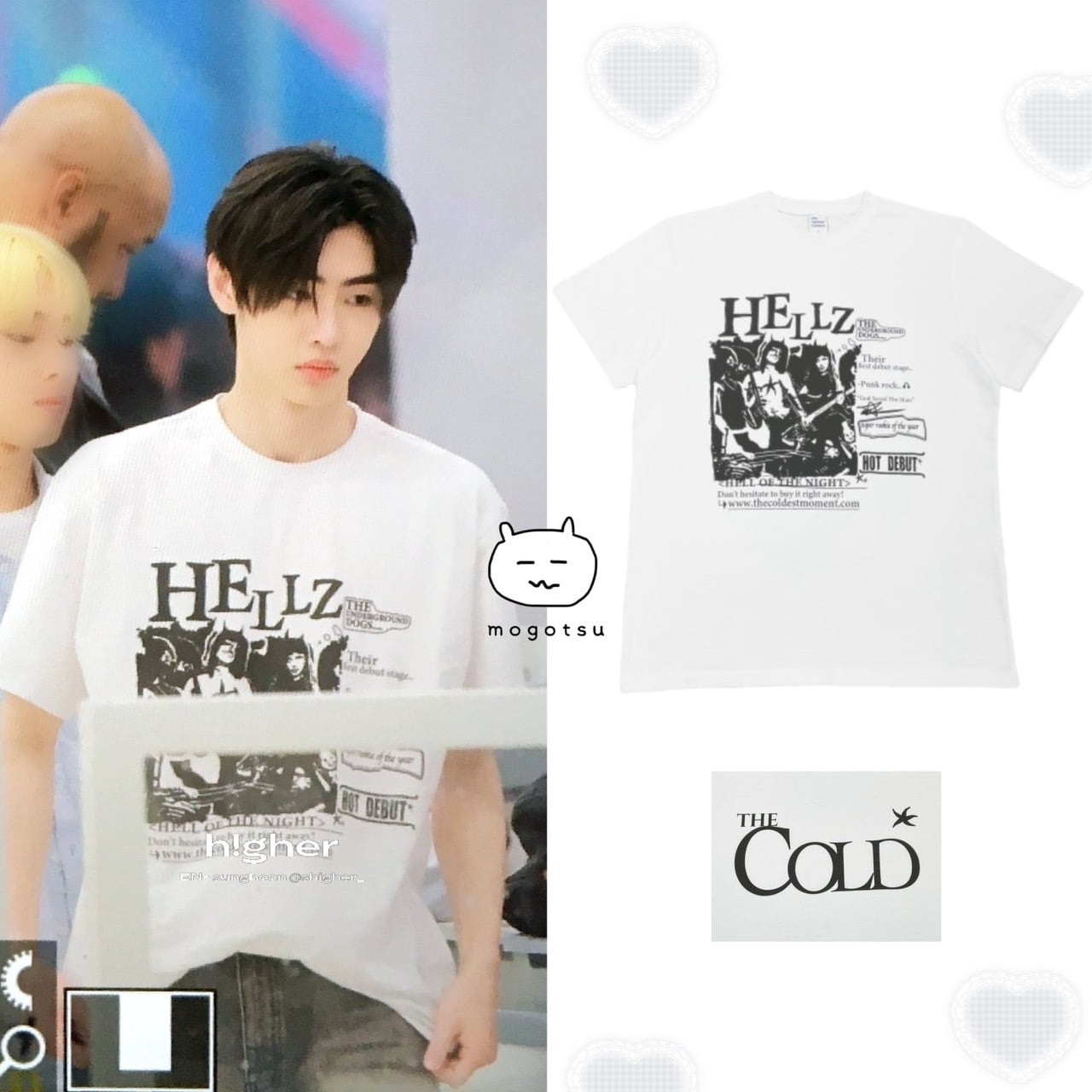 ☆ENHYPEN ソンフン 着用！！【THE COLDEST MOMENT】TCM hellz T