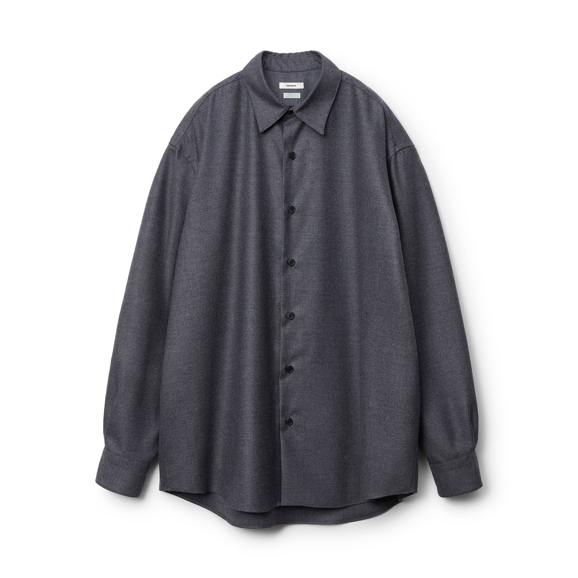everyone wool shirt (NAVY) | everyone