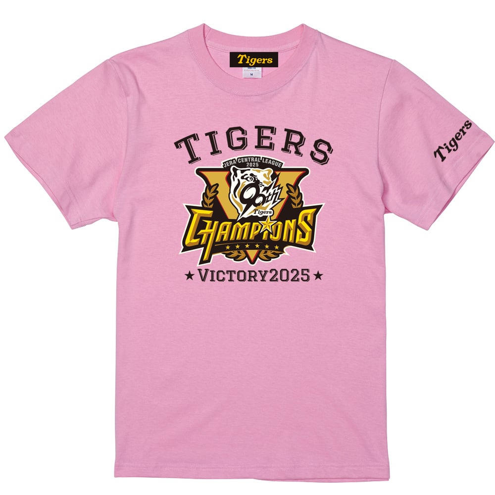 2025阪神タイガース・リーグ優勝記念 ロゴTシャツ【HTV-25001】球団