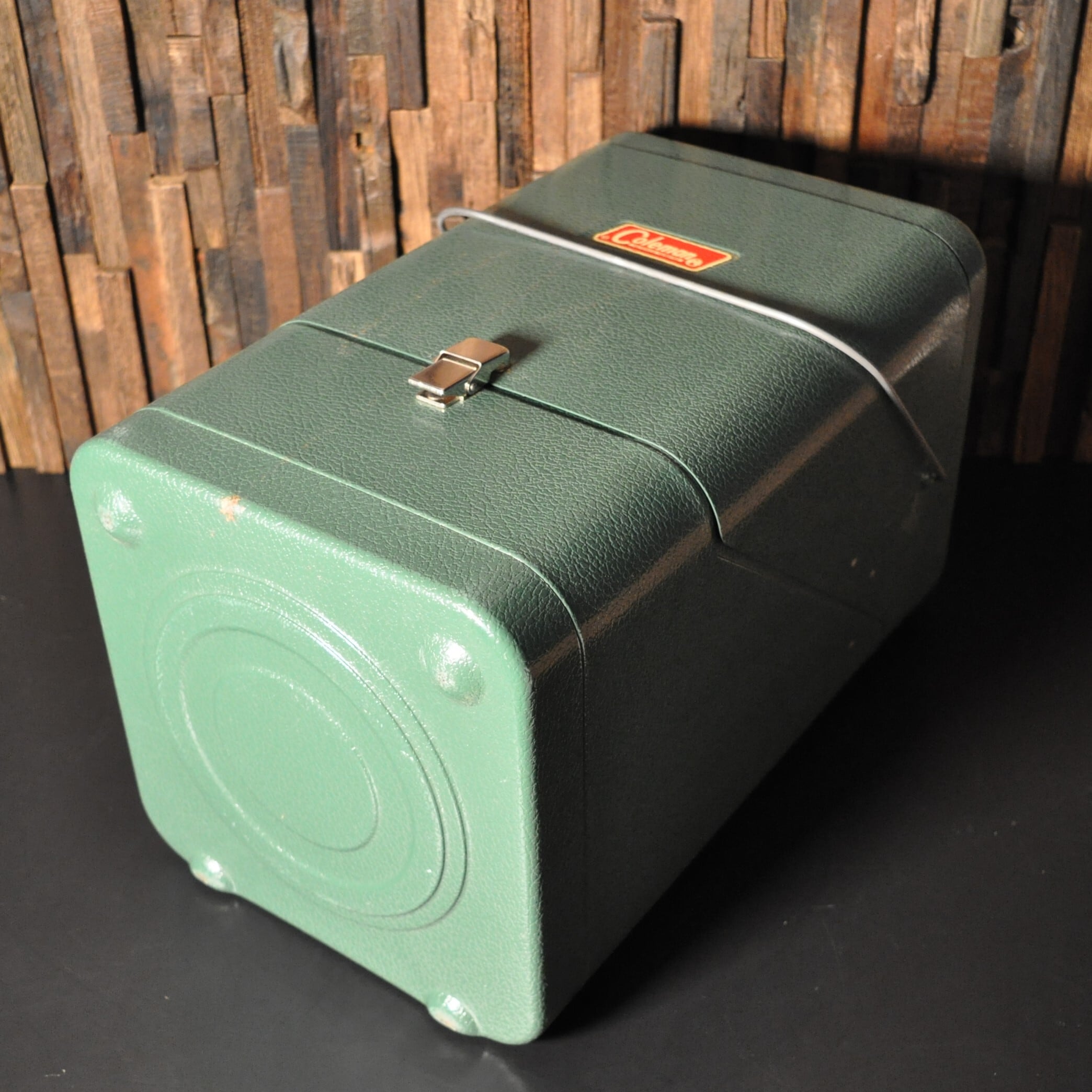 コールマン ガルウィング メタルケース グリーン ビンテージ 228/275