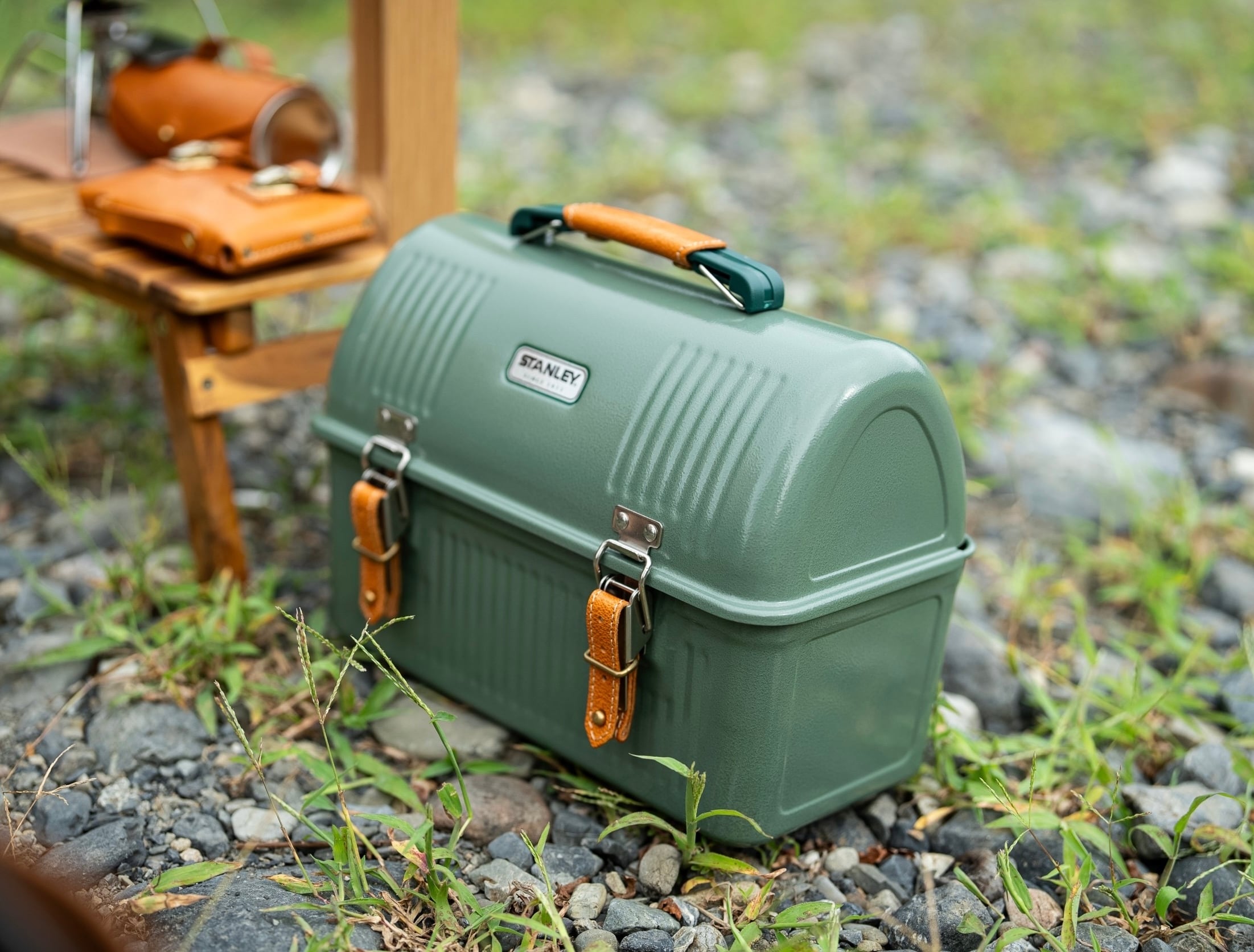 STANLEY スタンレー ランチボックス 9.4L専用 レザーハンドルセット