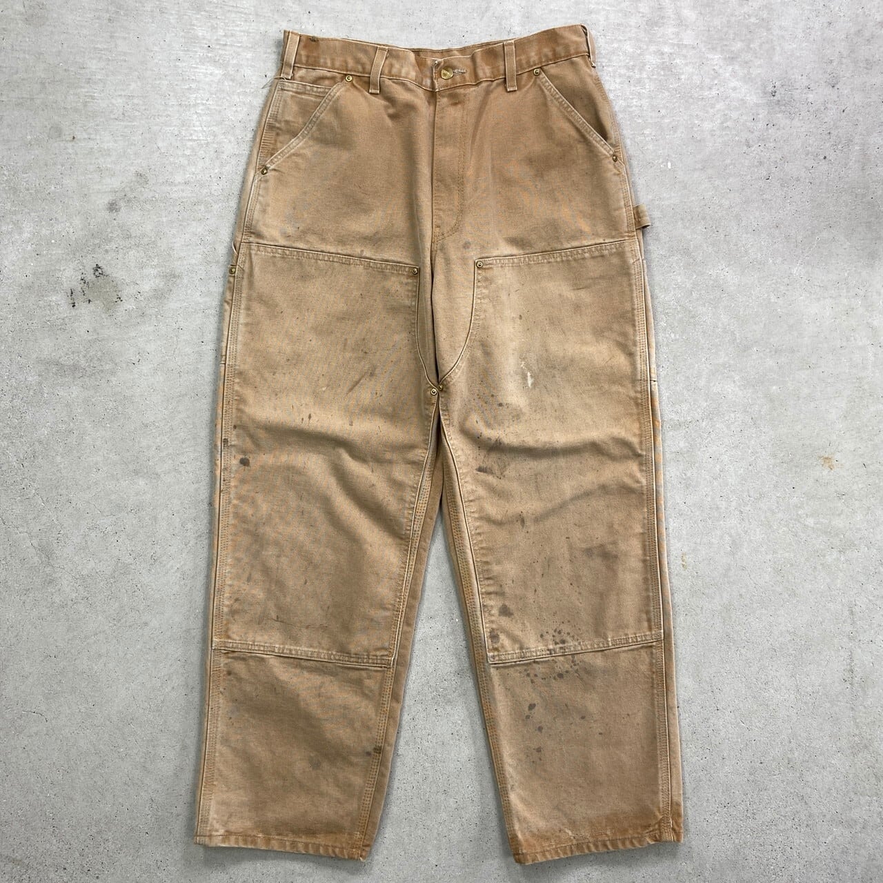 90年代 Carhartt カーハート ダブルニー ダックパンツ ペインター