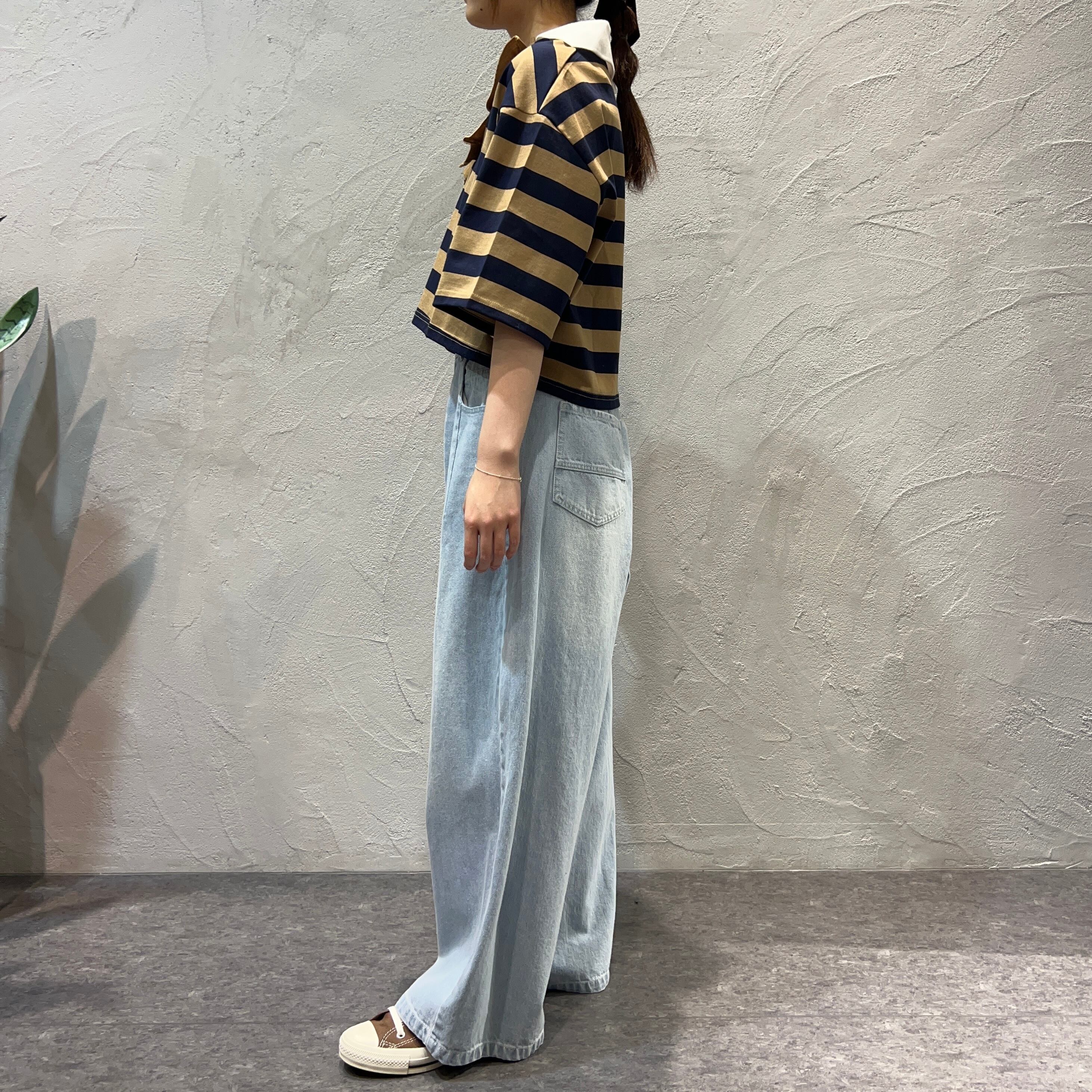 再入荷)【着用ライブあり】CYNICAL/ワイドコクーンデニムパンツ | 20ｰ