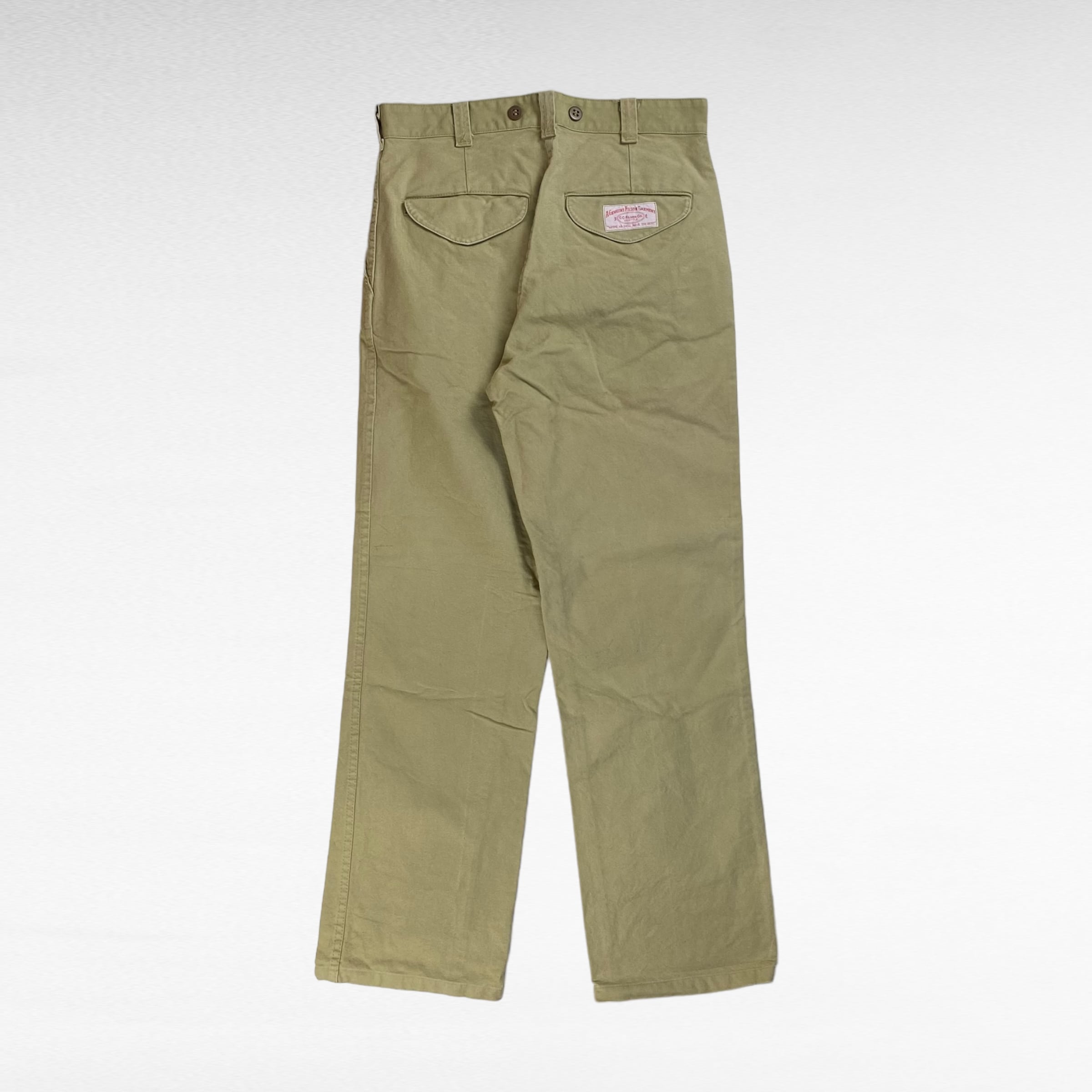 80〜90's】【USA製】 フィルソン W30 シングルティンパンツ チノパン