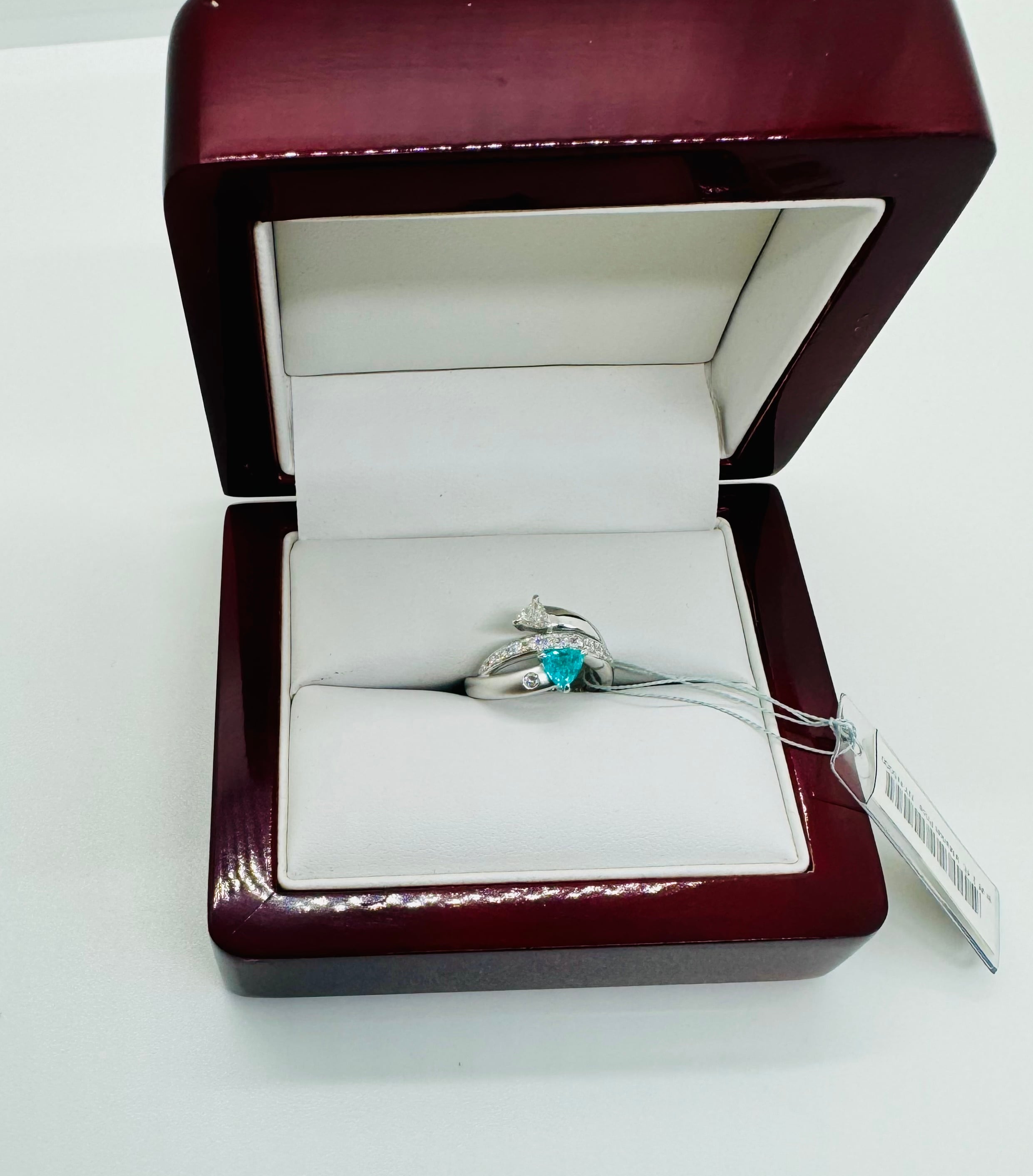 パライバトルマリンリング GIA鑑別書付 12号 | Atelier grow