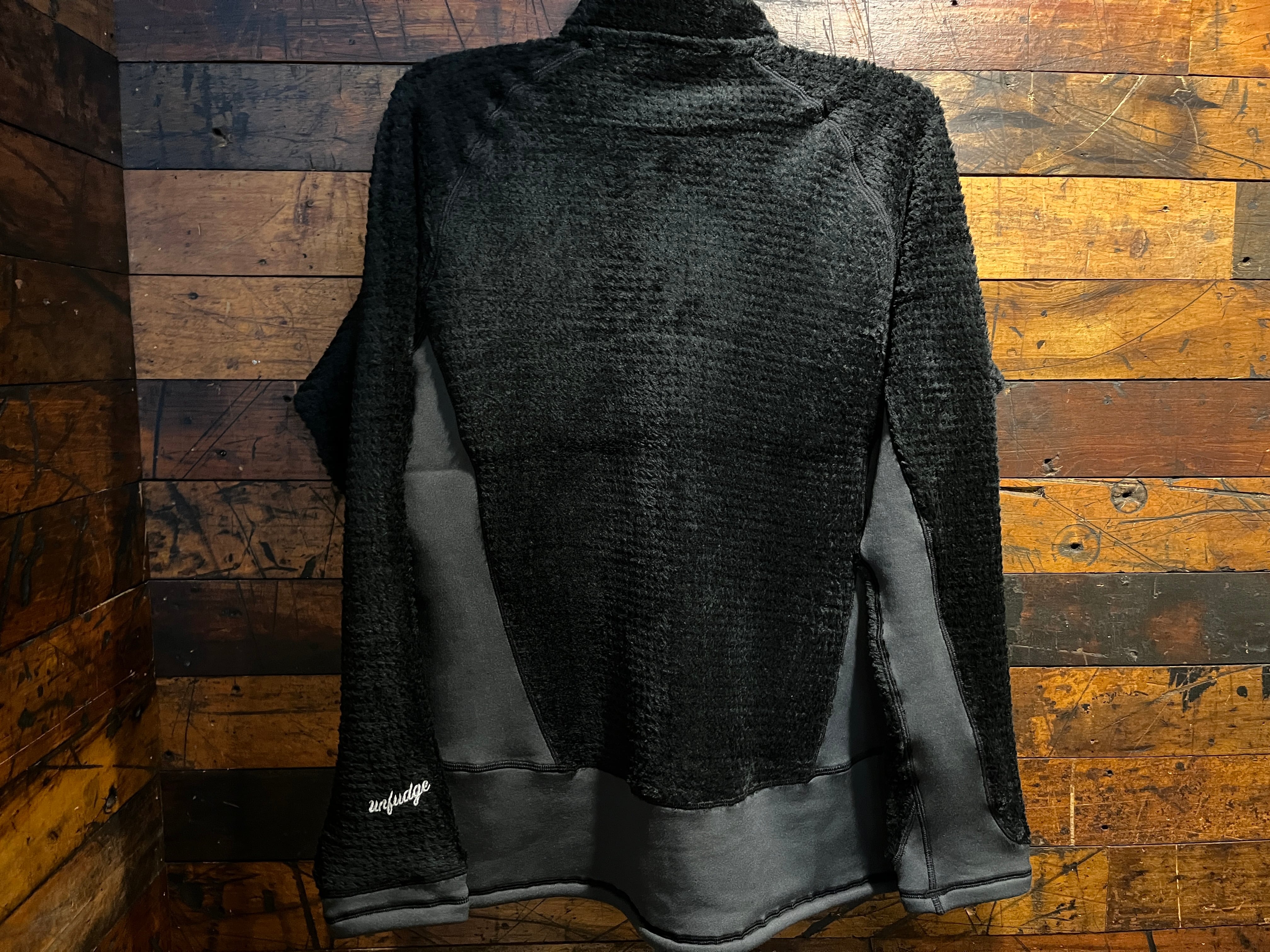 UN unfudge アンファッジ UN3400 High Loft fleece jacket CHACOAL