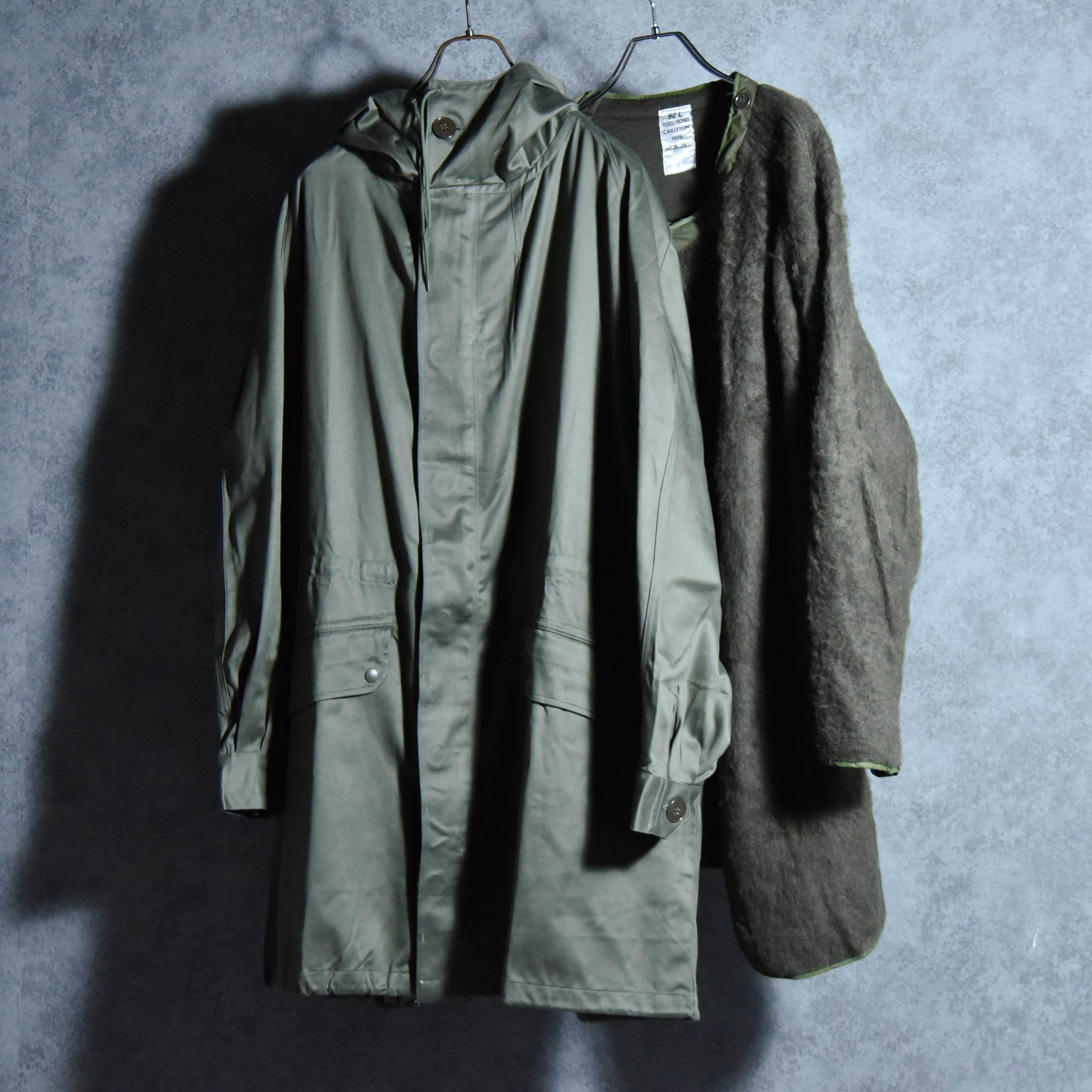 DEAD STOCK】 French Army M64 Field Coat & Boa Liner フランス軍