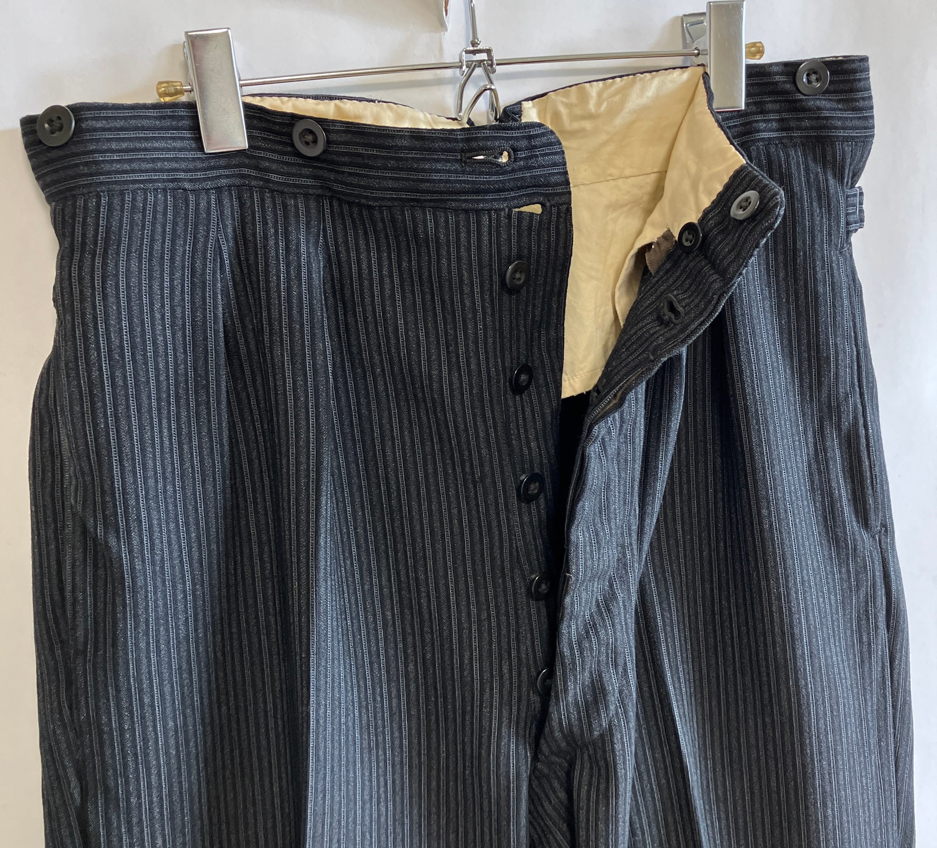 40〜50s ヴィンテージ ユーロ ストライプパンツ スラックス ビンテージ