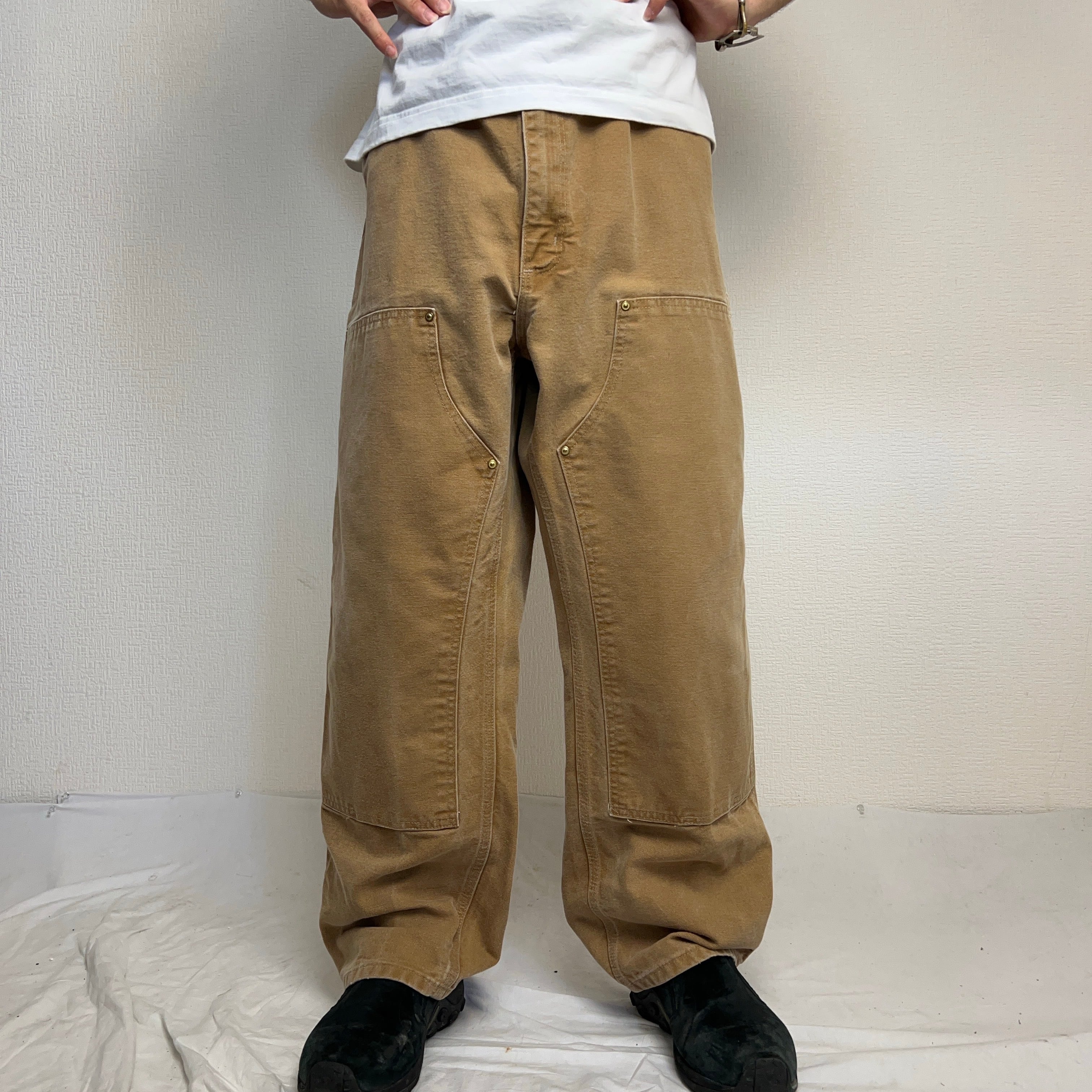 00's Carhartt Double Knee Duck Pants 90年代 00年代 カーハート