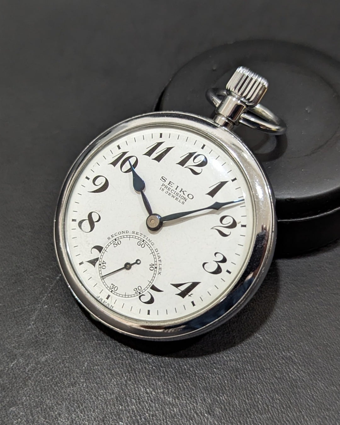 19SEIKO】【15石】【昭38 中支 191 国鉄】SEIKO/セイコー SEIKOSHAロゴ