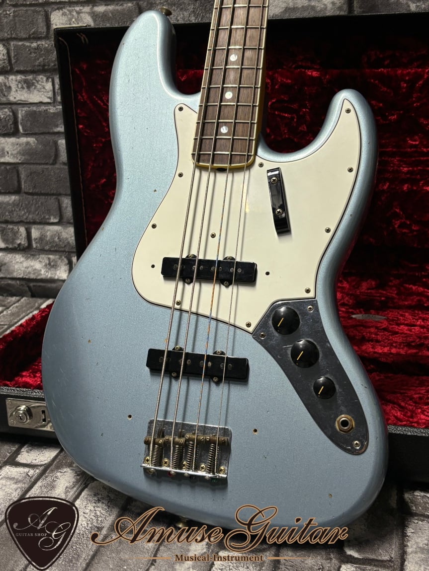 Fender Custom Shop 1966 Jazz Bass Journeyman Relic # Blue Ice