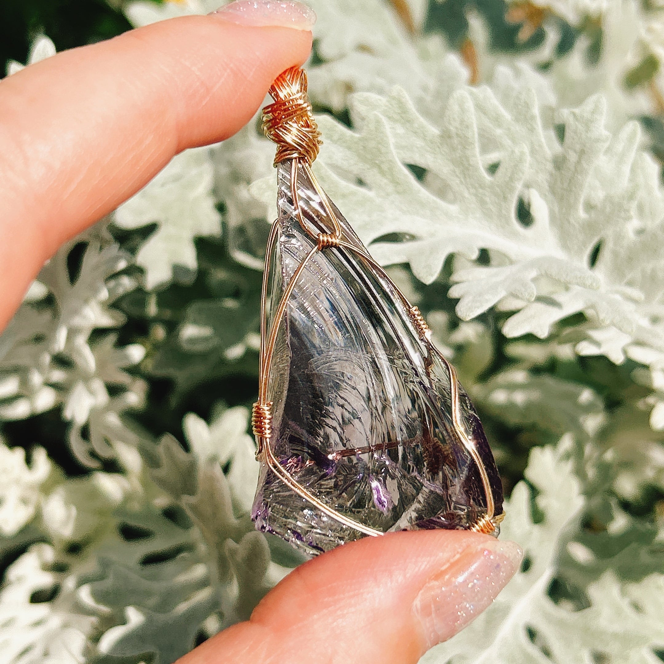 シエラネバダ産アンダラクリスタル☆宝石質~Gem Violet Sovereign