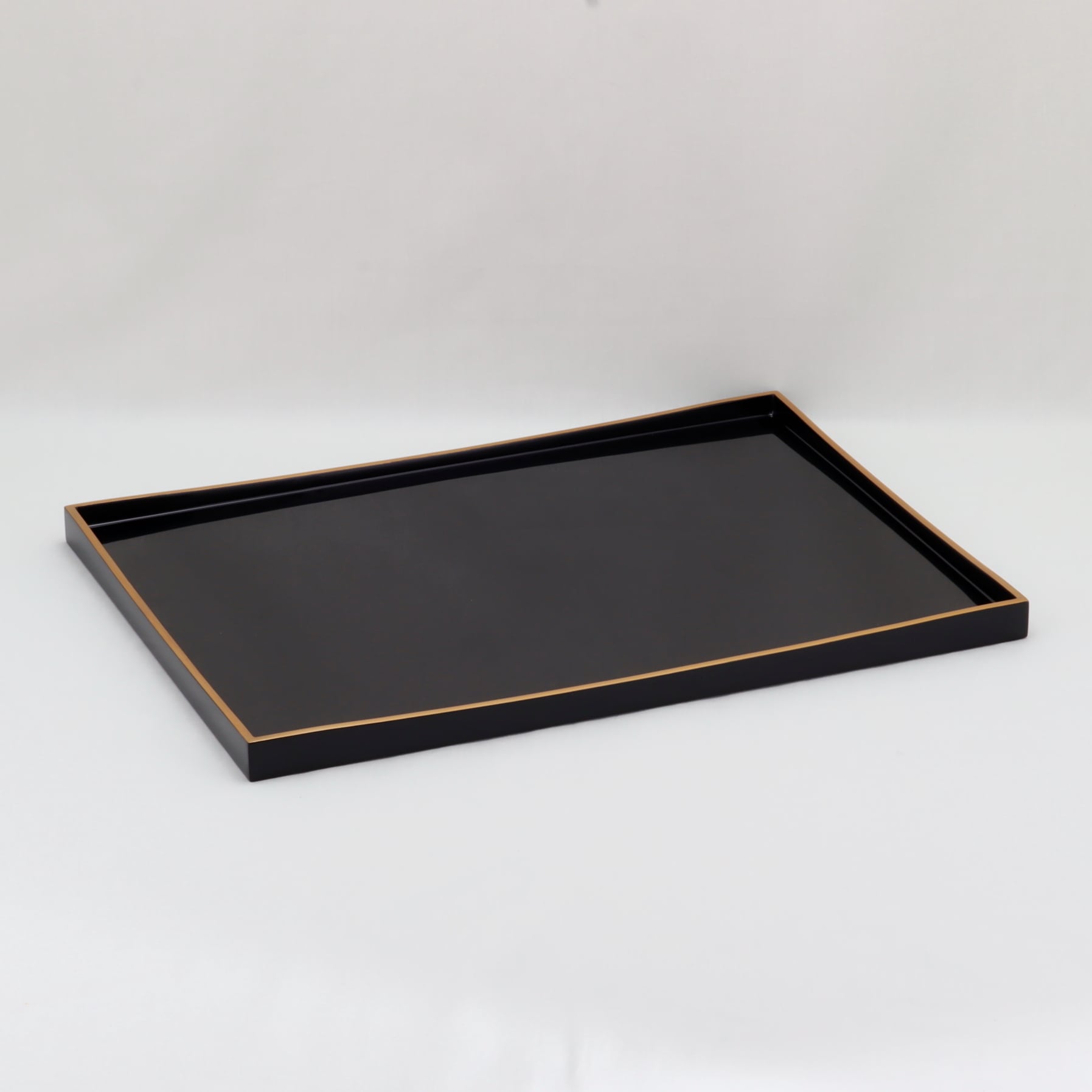 604 輪島塗 卓上膳／隅立形／黒塗／金縁 | 輪島塗 加藤漆器店 公式