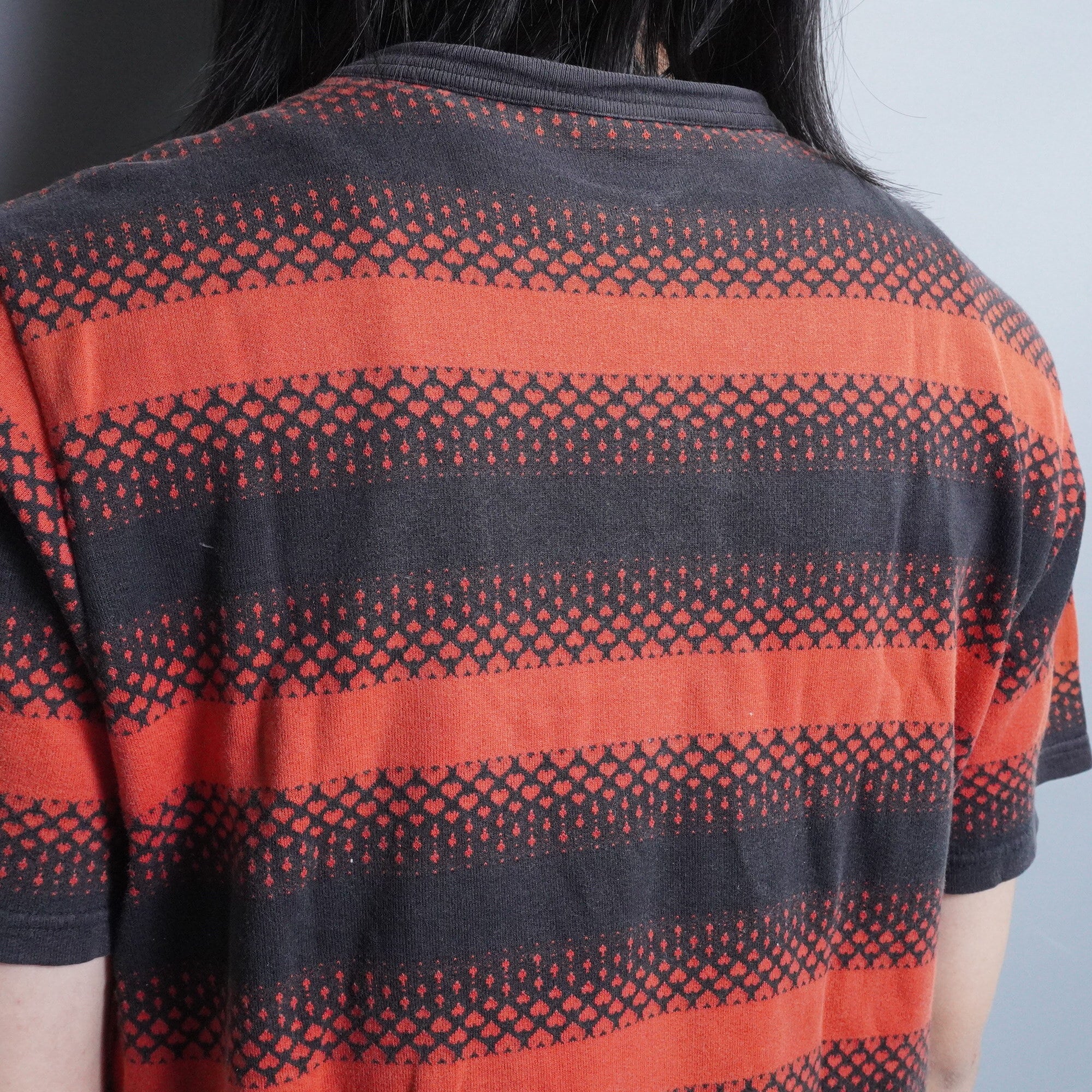 Number (N)ine】アーカイブ本人期 カート期 ハートデザインボーダーT