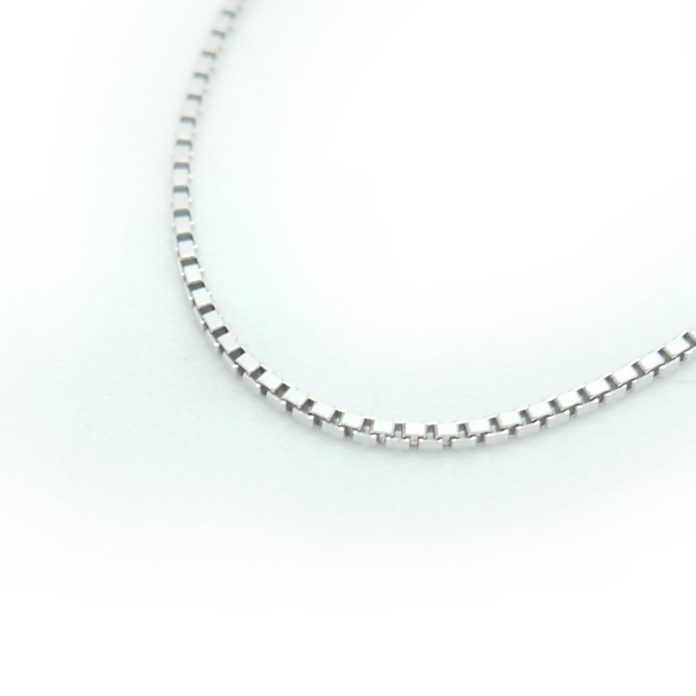 GUCCI グッチ K18WG ベネチアンチェーンネックレス 18金 ホワイト