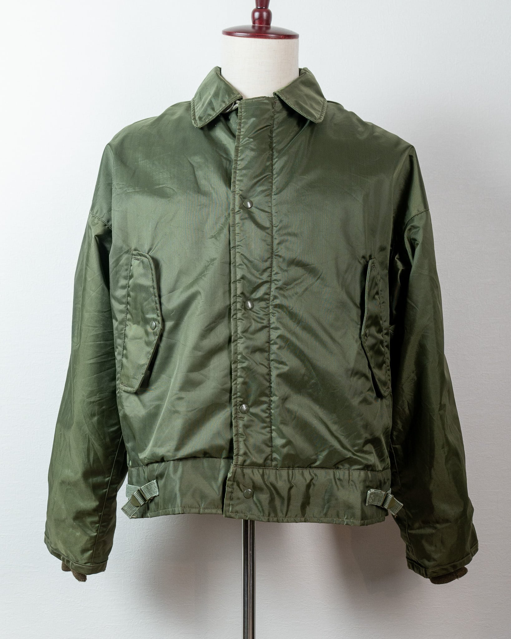 LARGE】60s U.S.NAVY A-1 Extreme Cold Weather Deck Jacket Used 実物