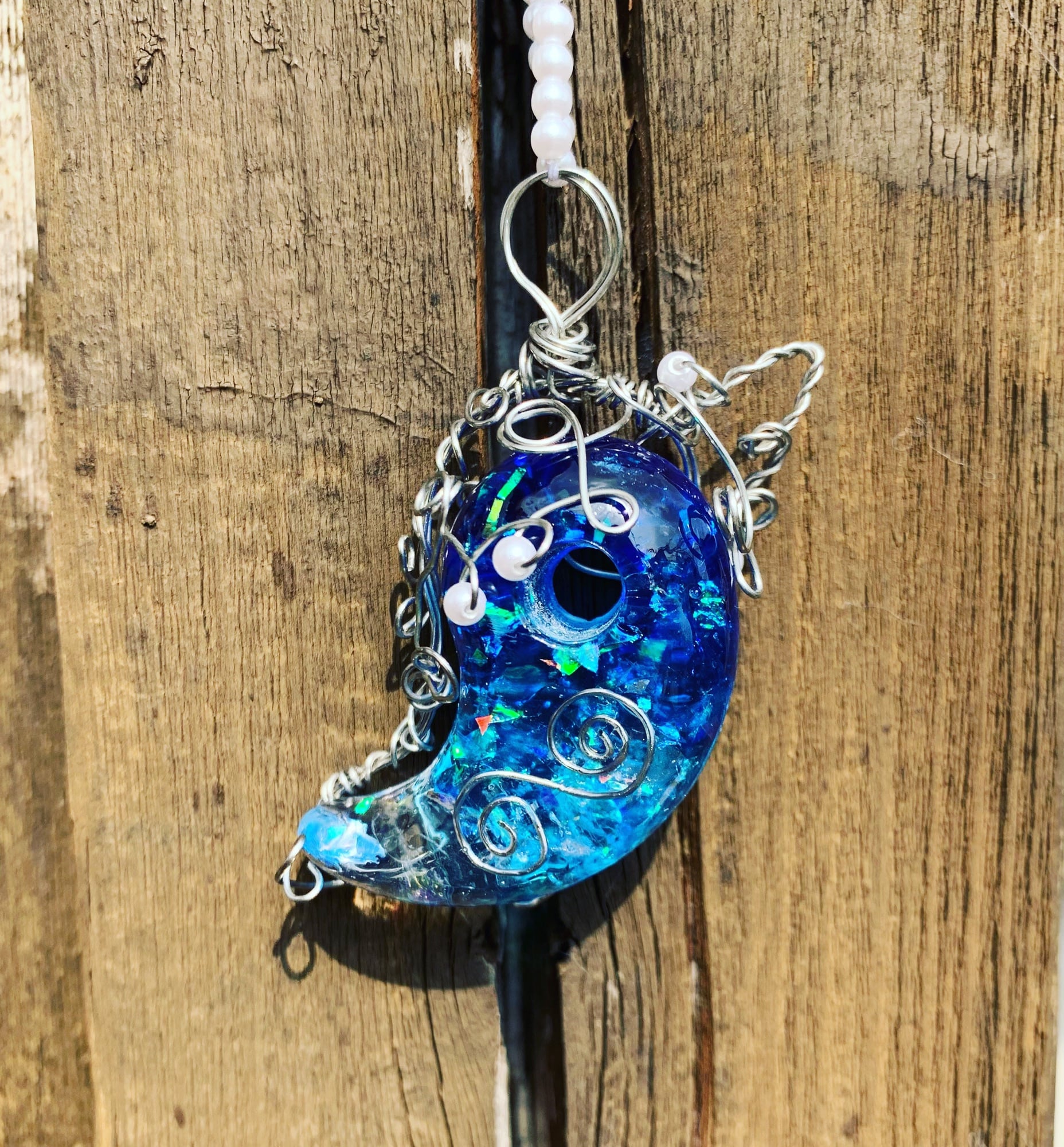 陰陽統合オルゴナイト勾玉：水の精霊 | Magatama Sinto shrine