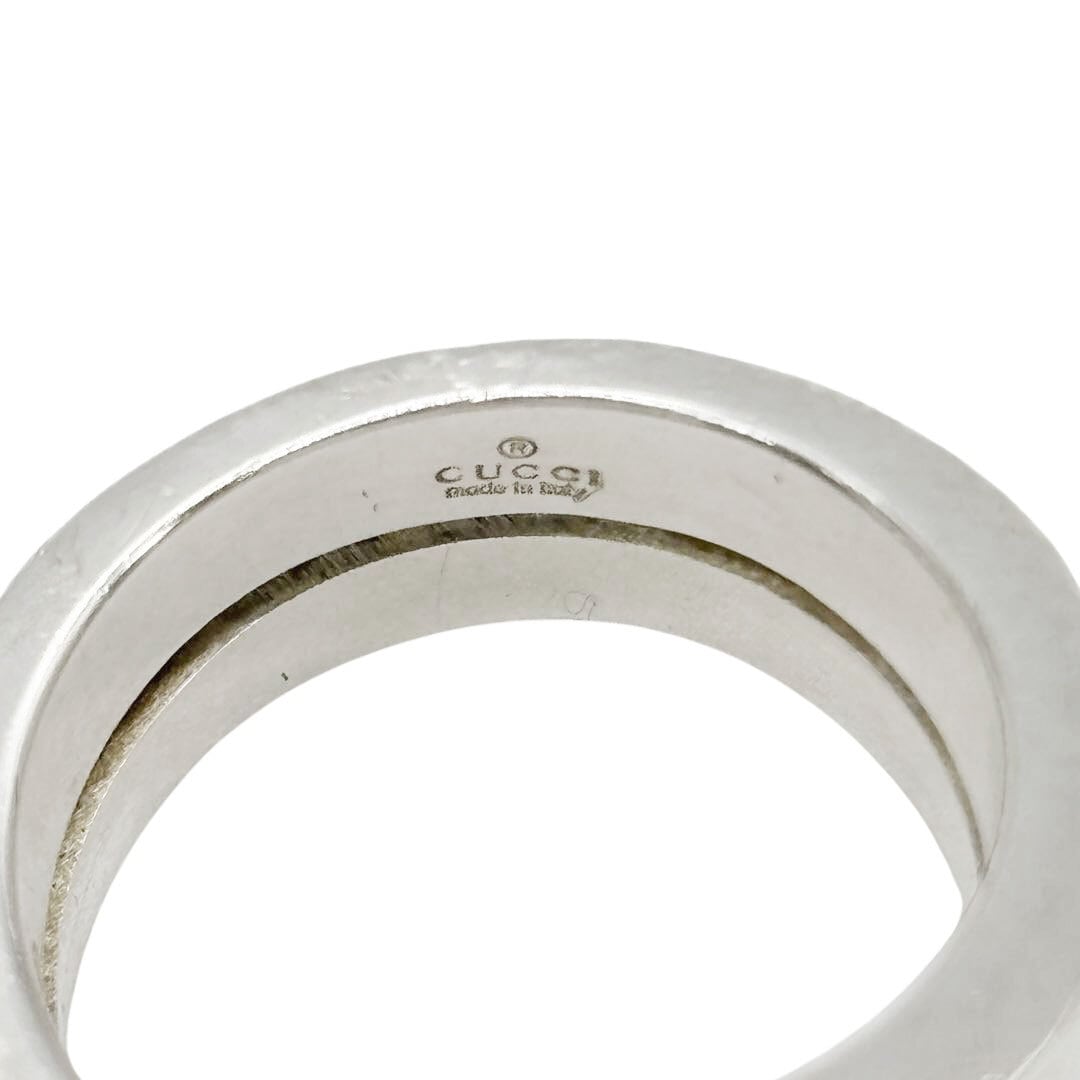 GUCCI グッチ スネーク スパイラルリング 指輪 925 シルバー 11(約11号