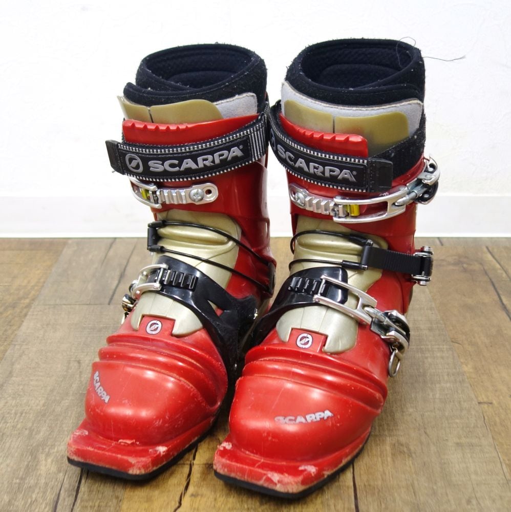 スカルパ SCARPA T2X 26.5cm テレマーク スキー ブーツ 75mm 3ピン