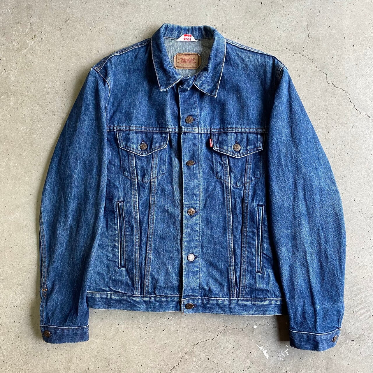 フランス製 80年代 ビンテージ Levi's リーバイス 70506 0217 デニム