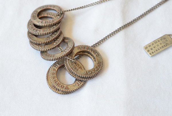 MARTIN MARGIELA 9連コインネックレス | goodbadstore