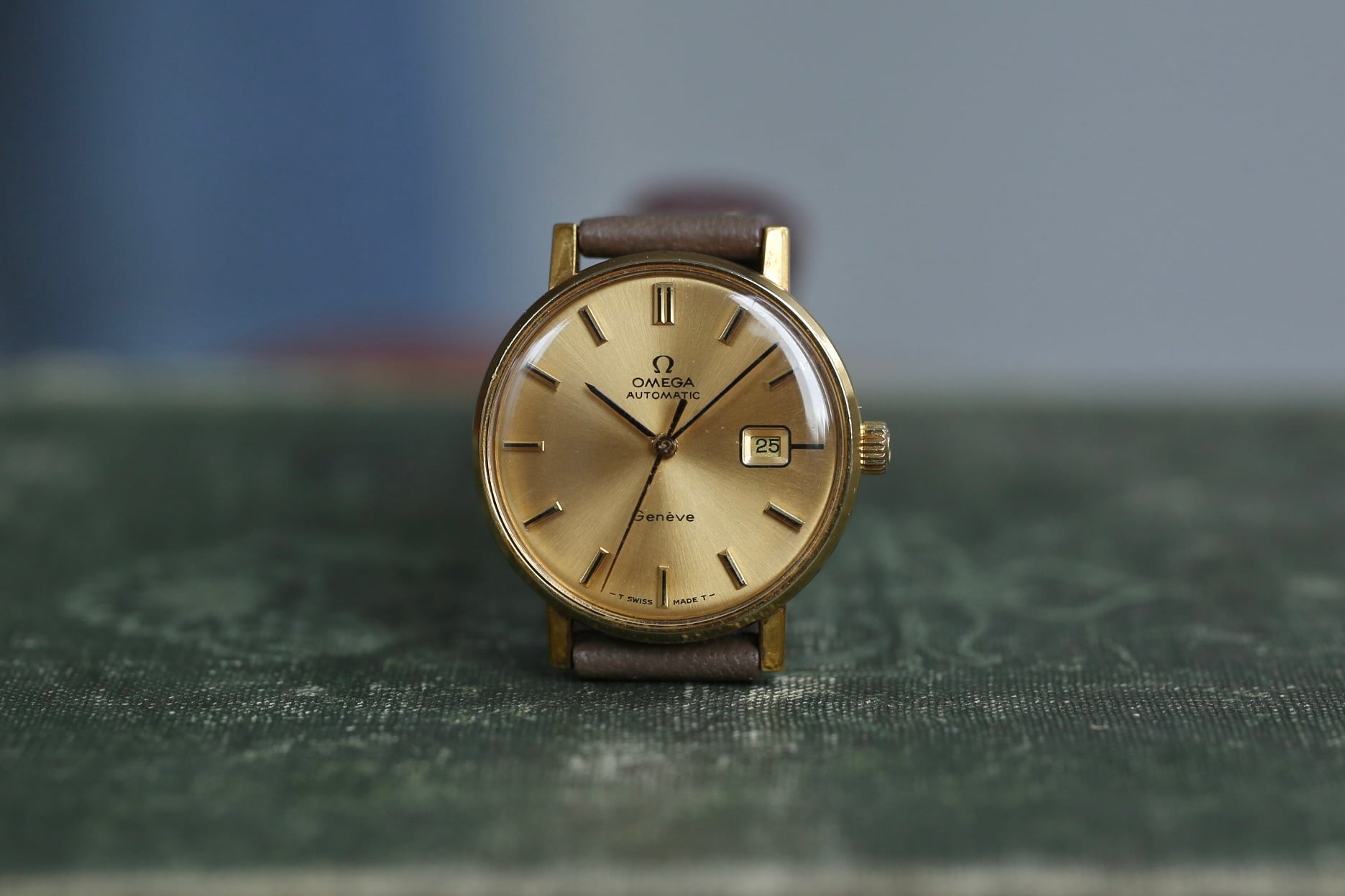 OMEGA】 1971年製 オメガ ジュネーブ デイト レディースモデル