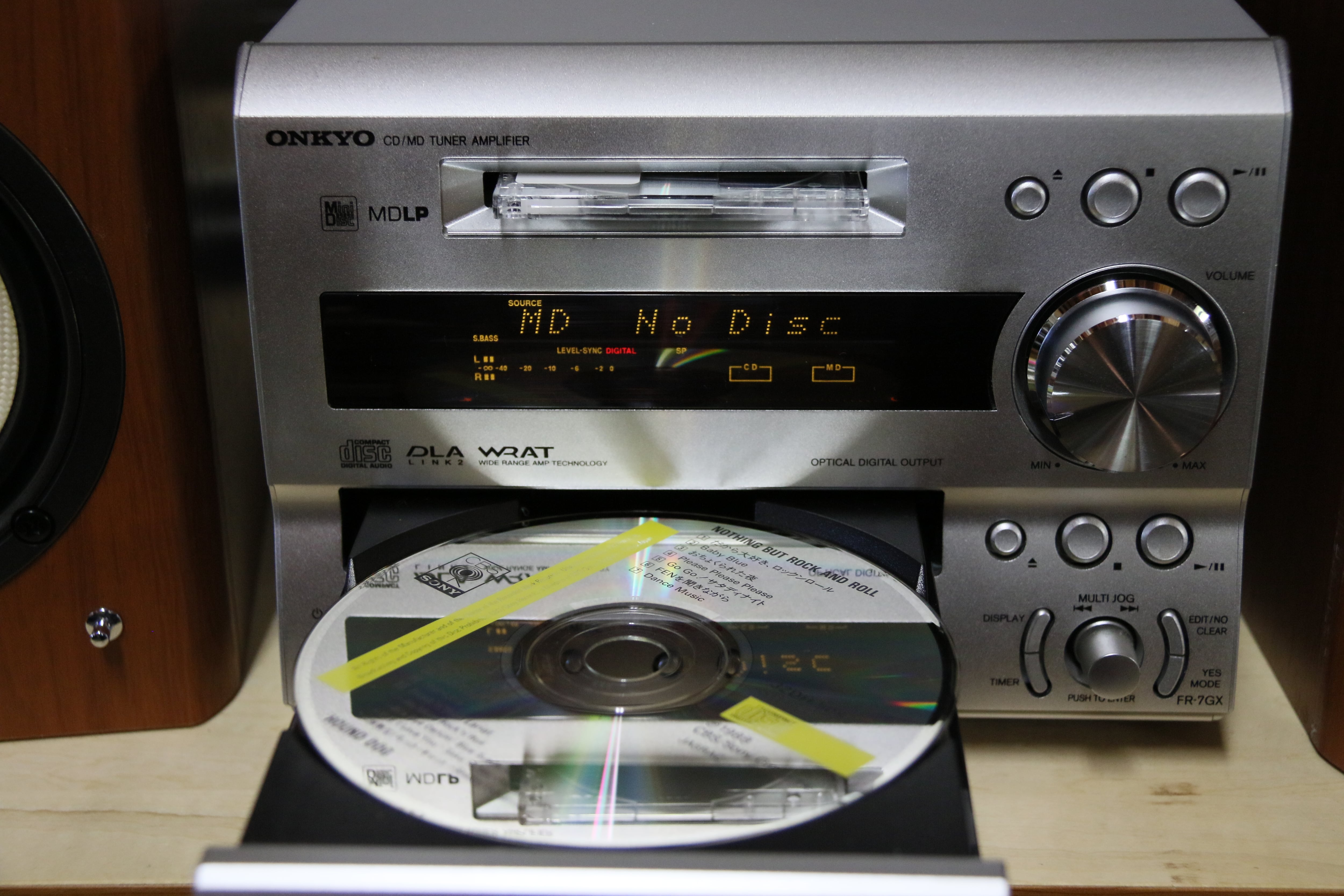 ミニコンポの基準機！】ONKYO FR-7GX ＆D-S7GX MD/CD/ﾁｭｰﾅ/ｱﾝﾌﾟ/ｽﾋﾟｰｶ