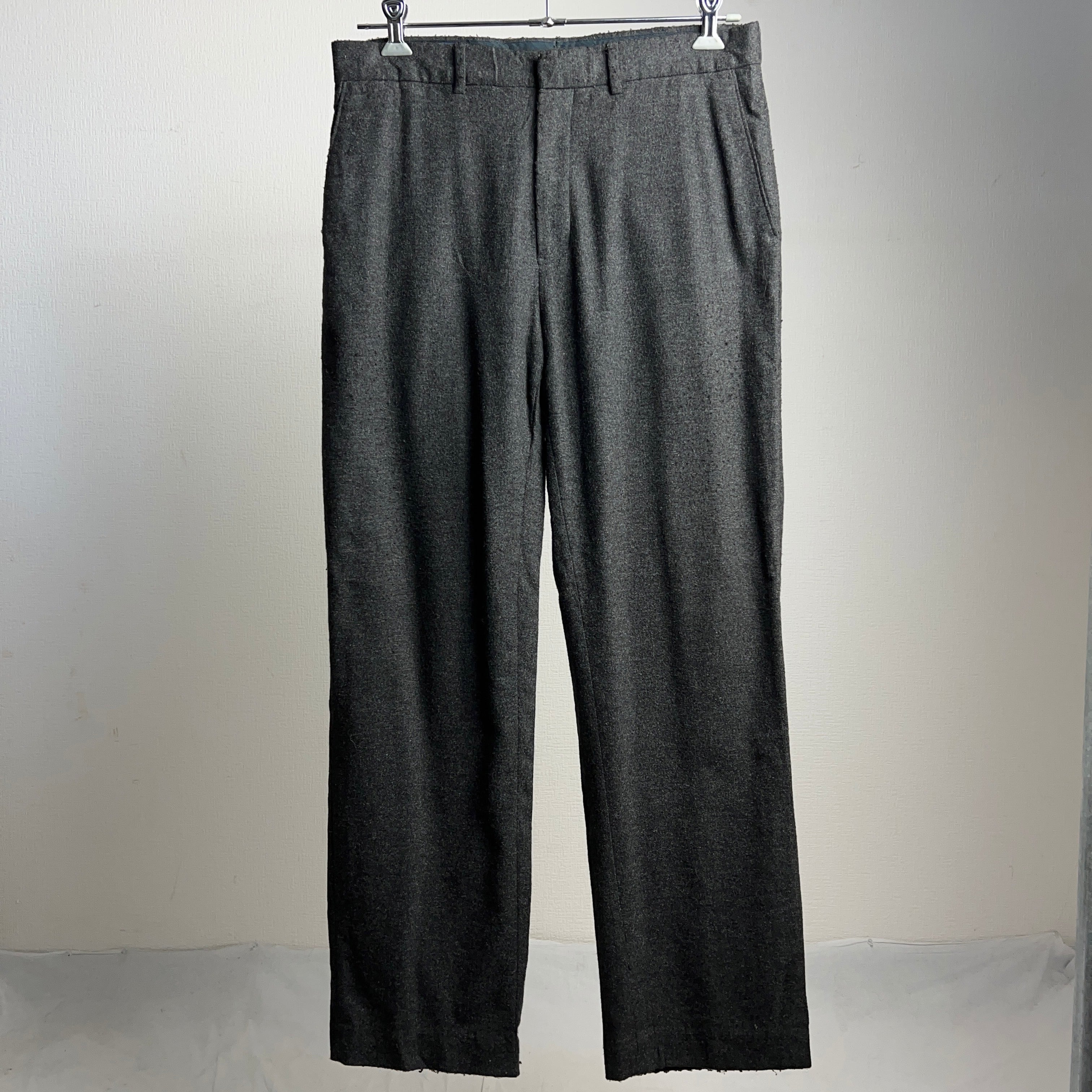 old Polo by Ralph Lauren Wool Slacks Gray SIZE 34 ポロラルフ