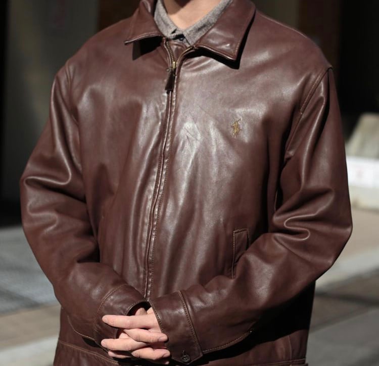 Polo by Ralph Lauren レザースウィングトップブルゾン【FF-3212】 | cv