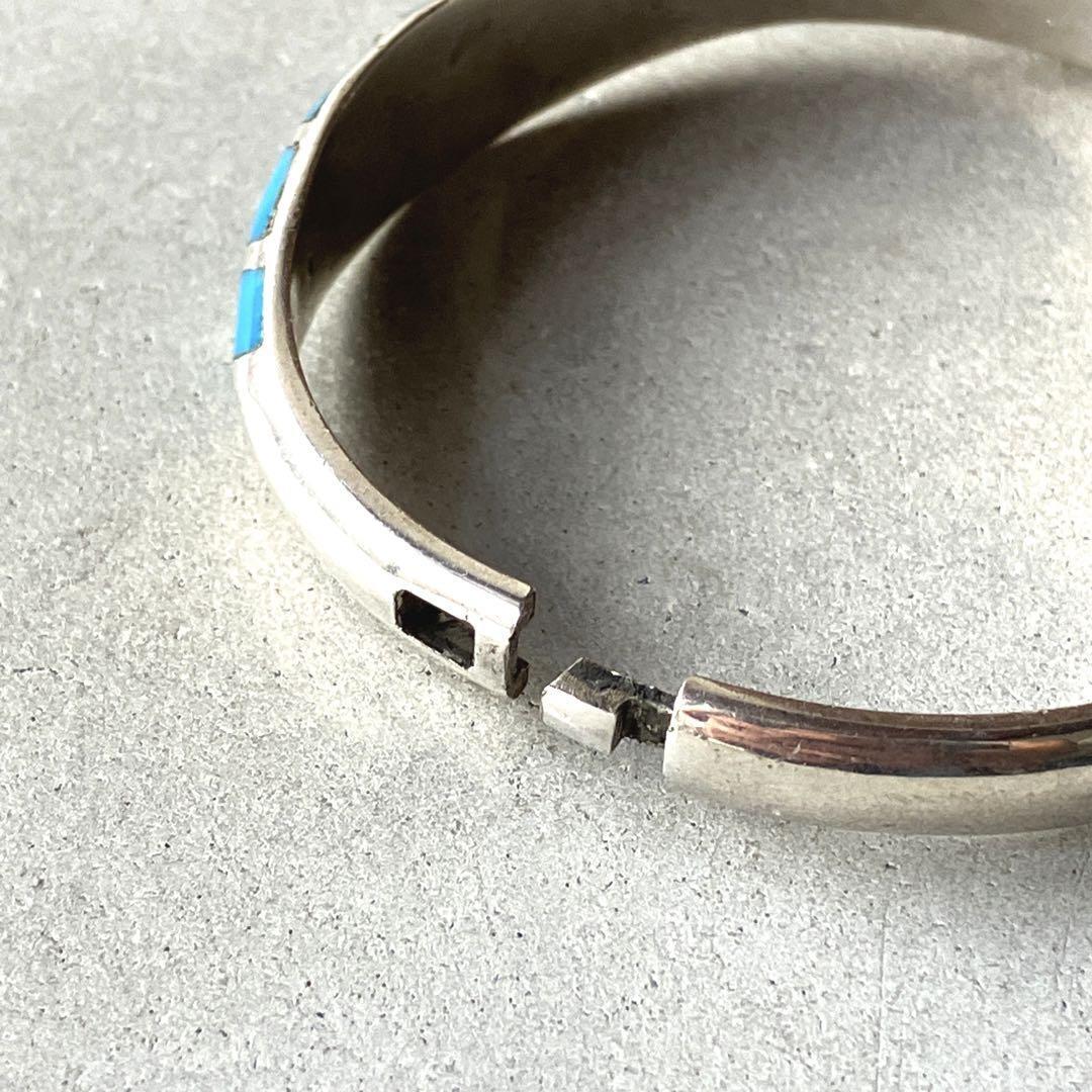 メキシコ製 VINTAGE ターコイズ HEAVY バングル シルバー925 | unune