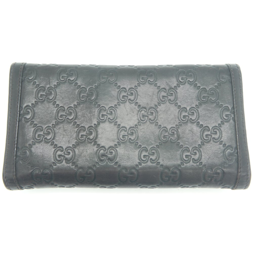 GUCCI グッチ インターロッキングG グッチシマ 二つ折長財布 GG 282434