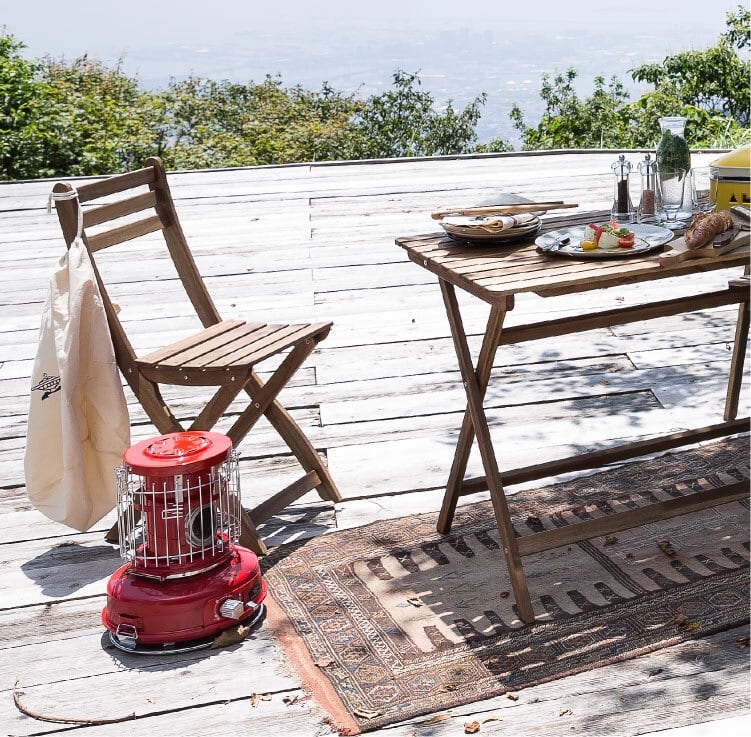 センゴク・アラジン ポータブルガスストーブ レッド SAGBF01-R