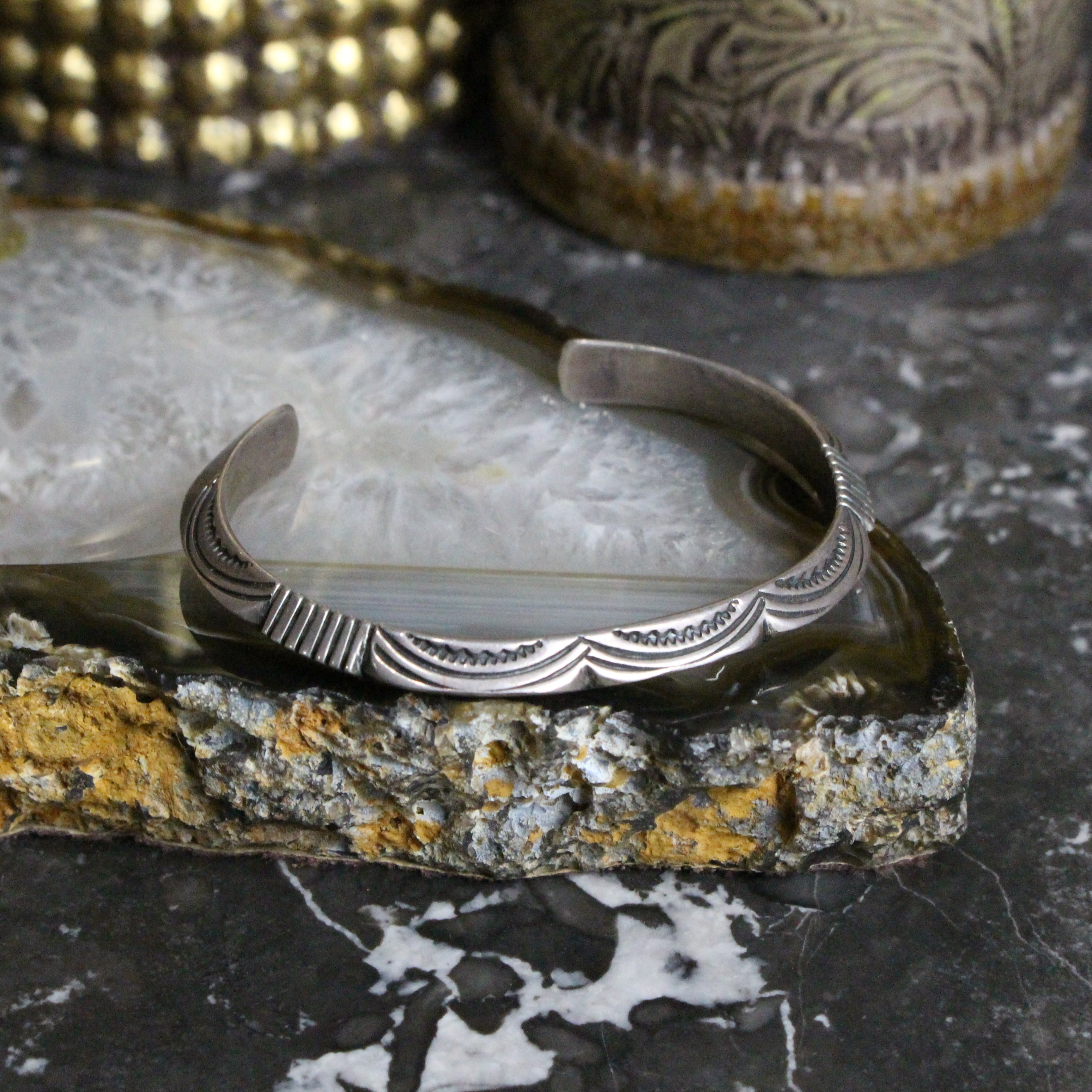 VINTAGE VINTAGE ヴィンテージ シルバープレーンバングル/ブレスレット