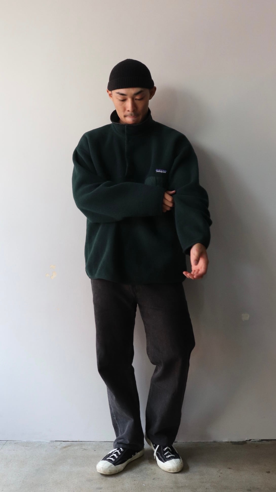 美品 XL 99年 ハンターグリーン シンチラ スナップt Patagonia