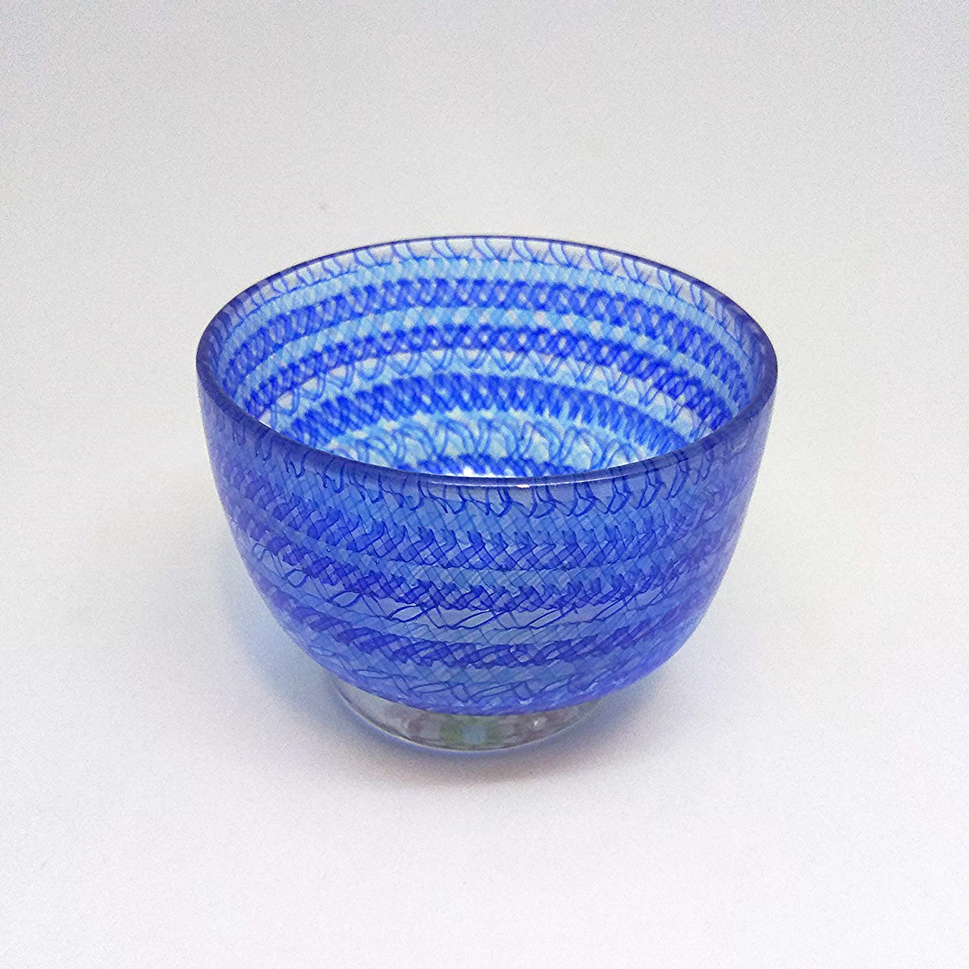 core0002】小暮紀一作・コアガラス冷酒杯 Norikazu Kogure Core-formed