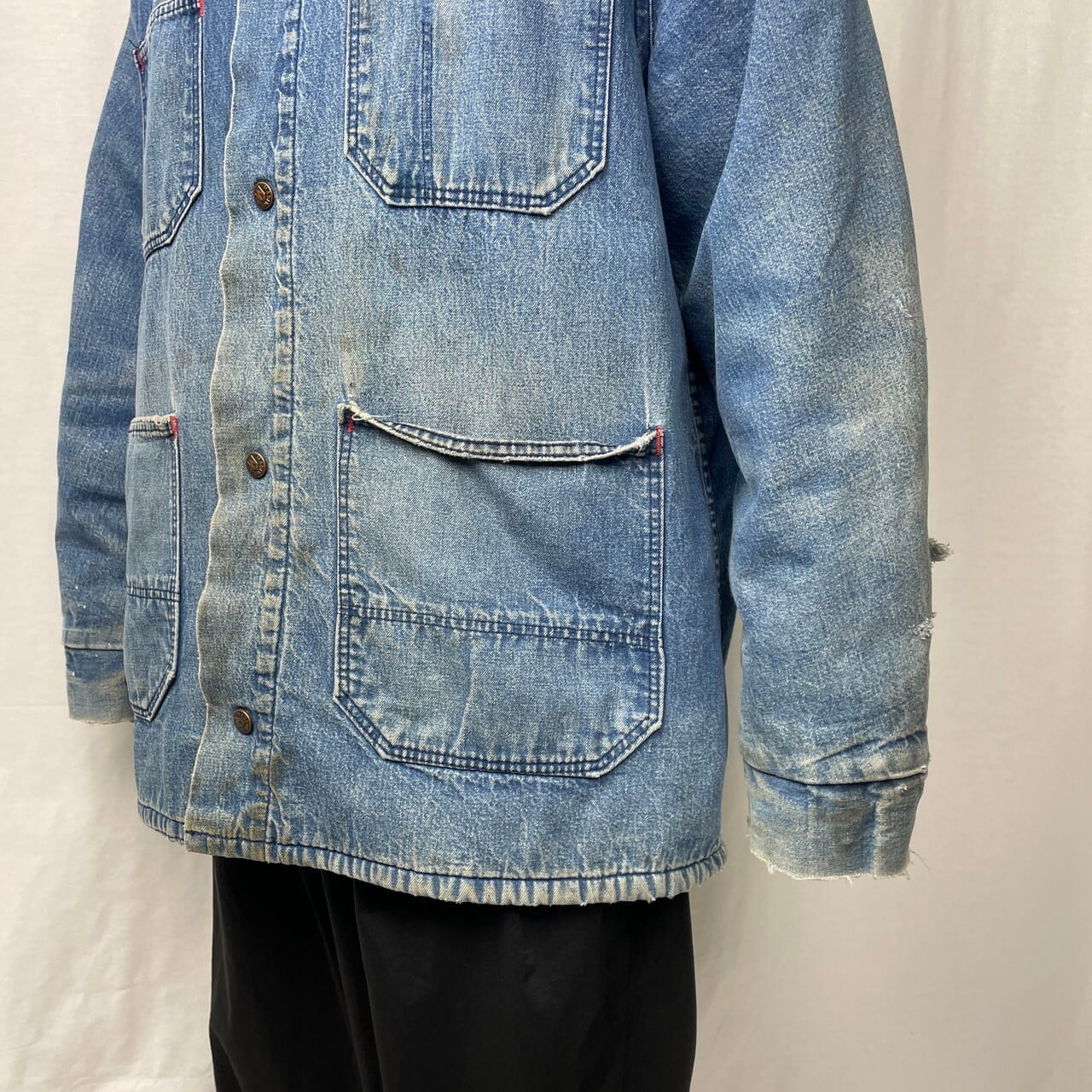 60〜70年代 MADEWELL ブランケットライナー デニムカバーオール メンズ