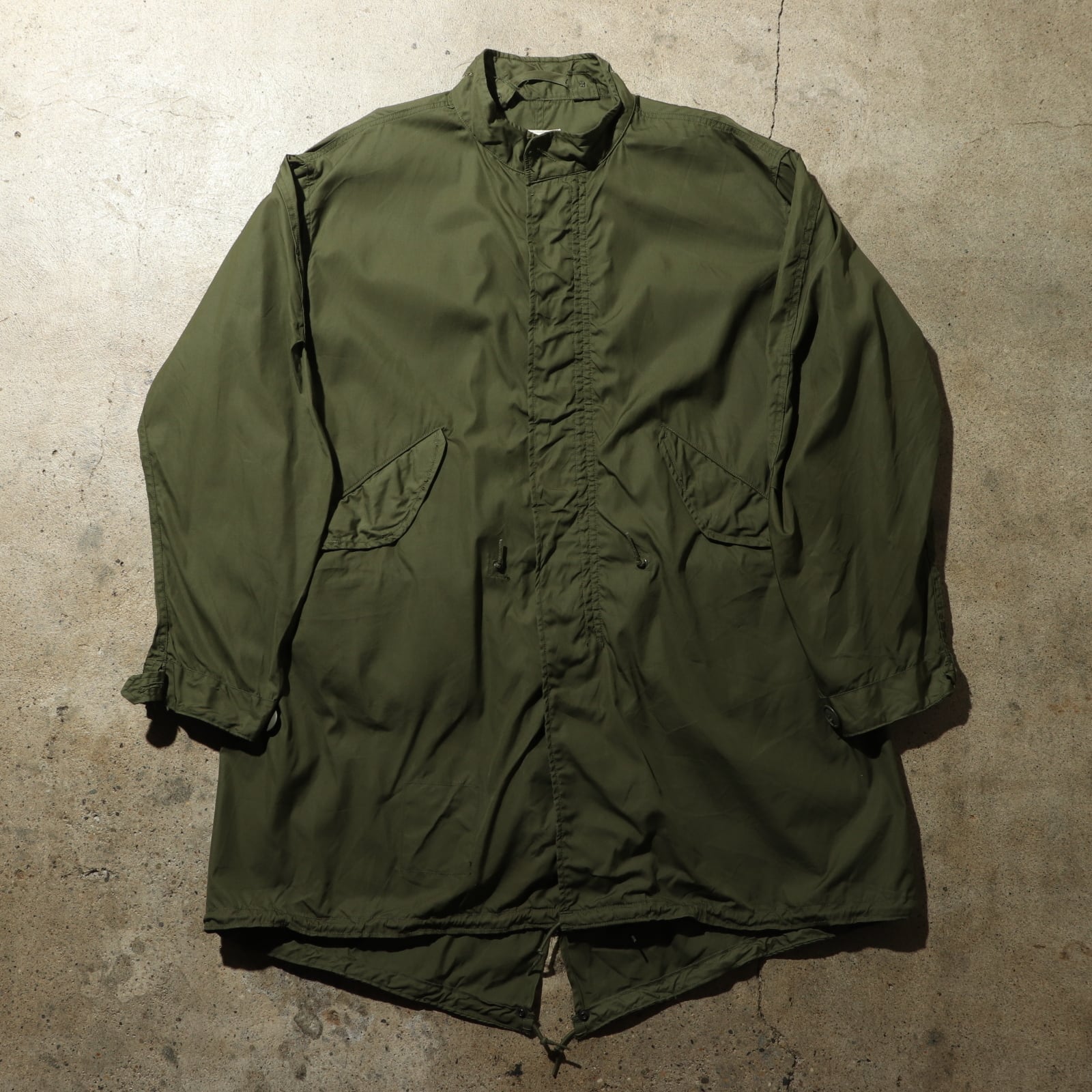 Deadstock M アルミジップ 71年 M-65 フィッシュテールパーカー モッズ