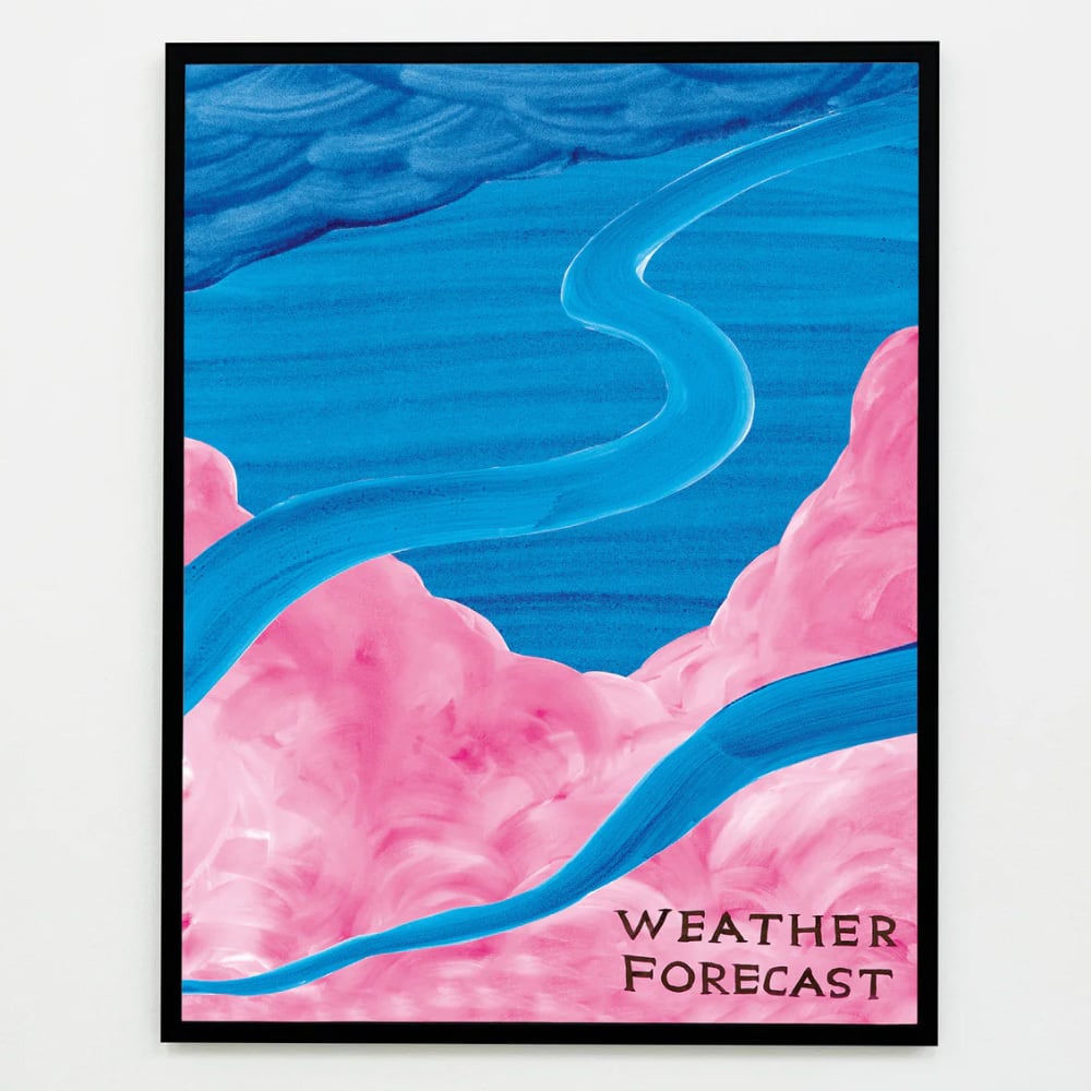 オンライン限定SALE＞額装済ポスター: DAVID SHRIGLEY: Weather