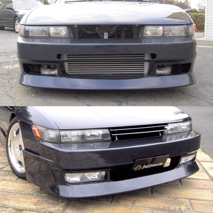 FIRST CONTACT】 FRP製 TYPE1 フロントバンパースポイラー NISSAN S13