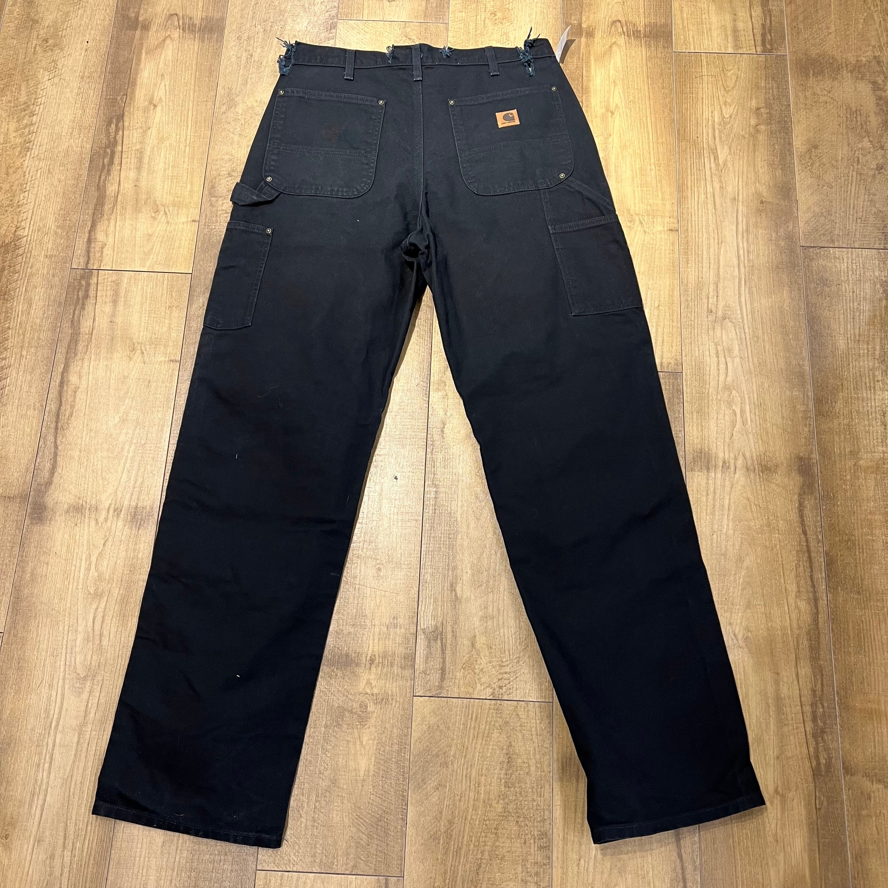 Carhartt / カーハート】ダブルニーパンツ ブラック | 古着屋KAKAVAKA