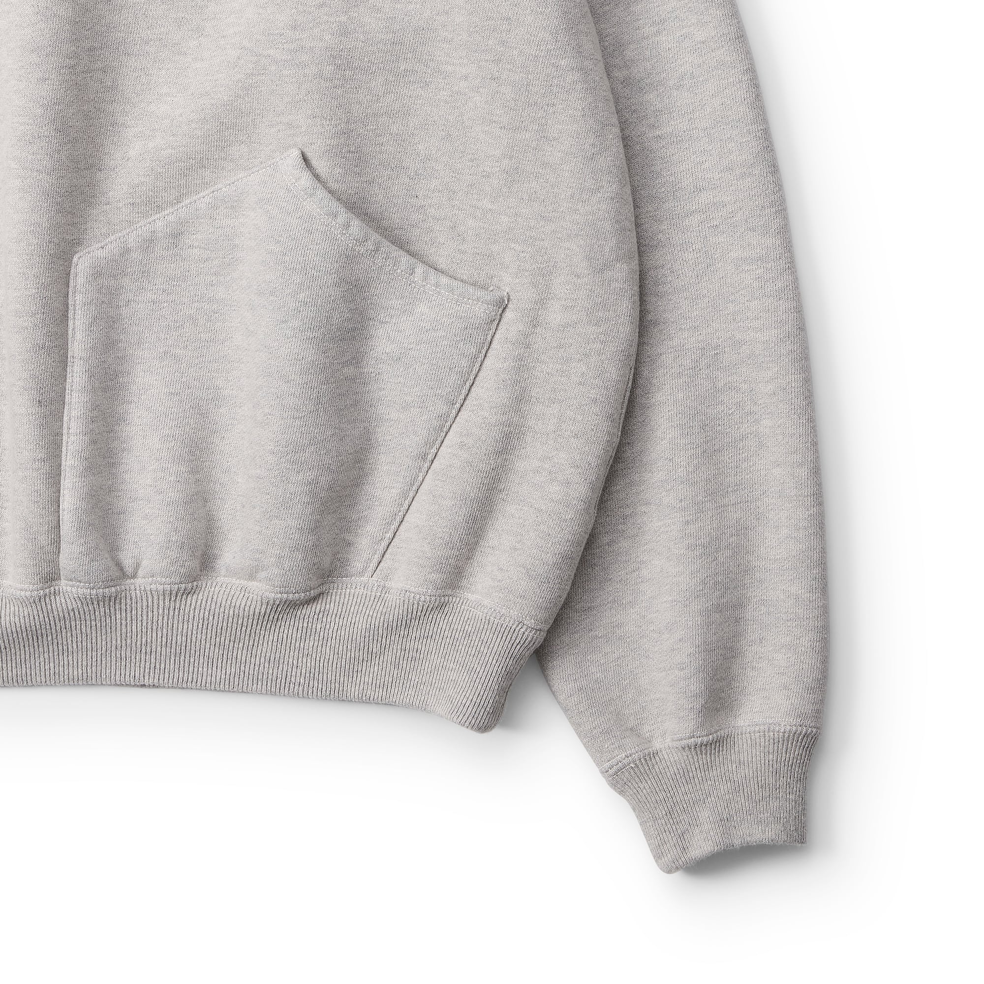 A.PRESSE for everyone Vintage Attached Hood Sweat Parka (GRAY