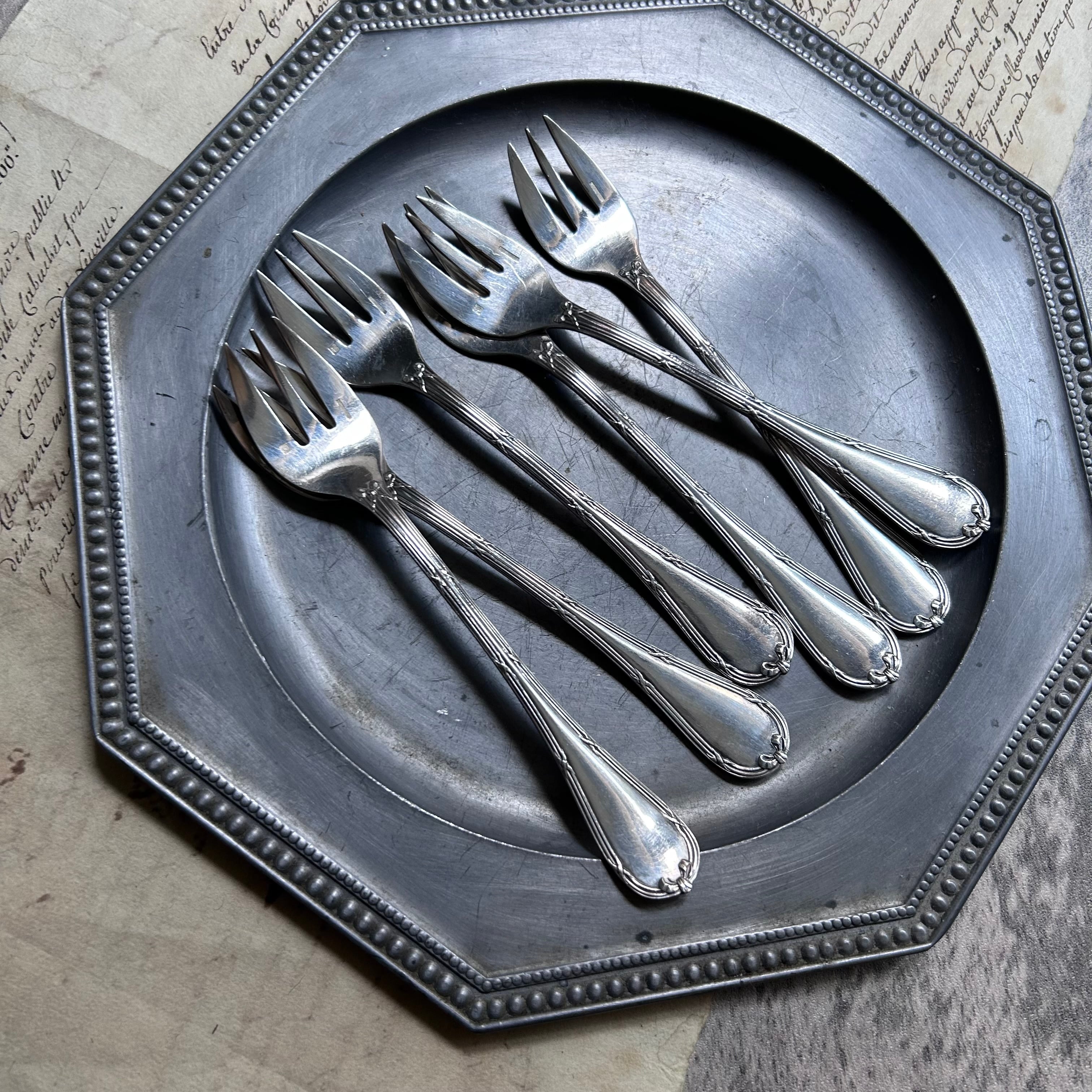 送料 ¥430 Christofle クリストフル リュバン シルバープレート