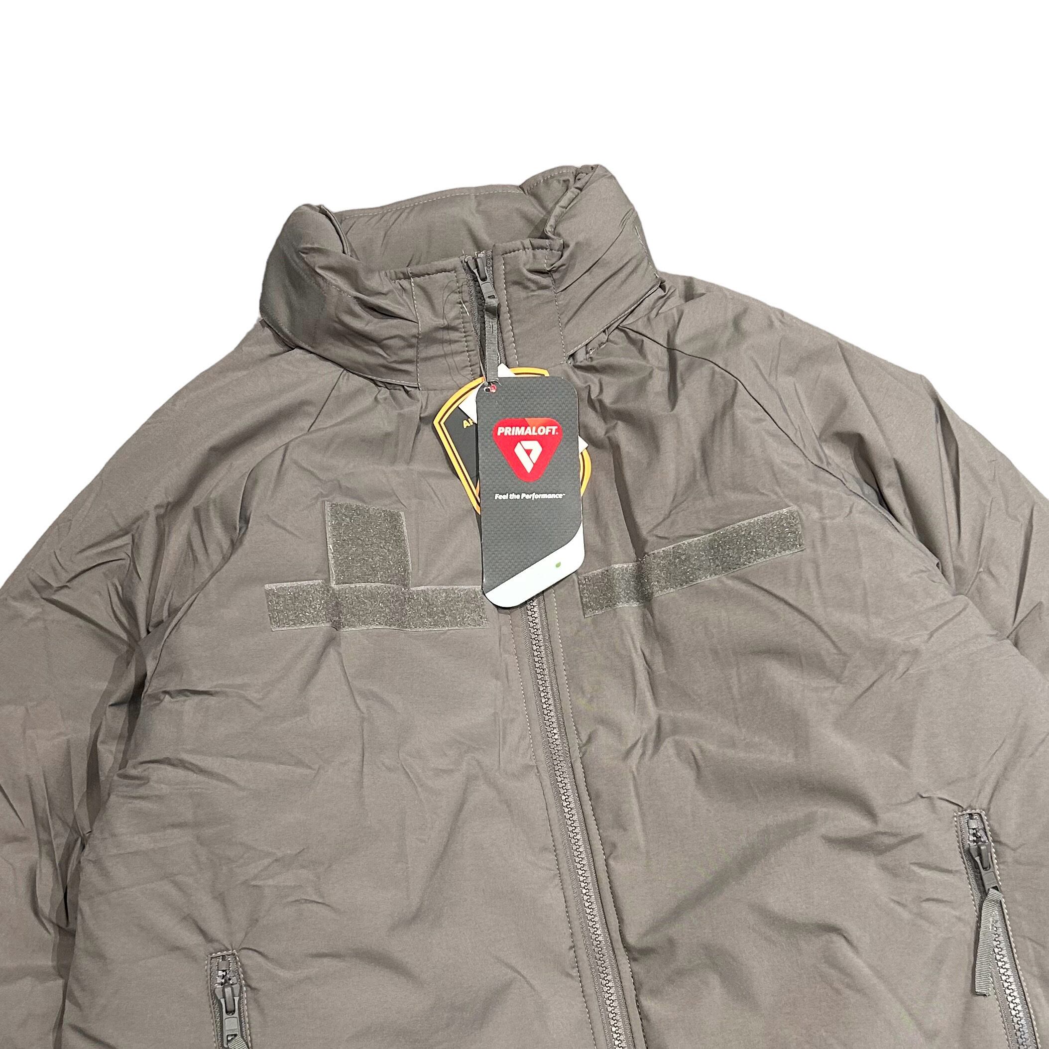 BAF社 ECWCS GEN3 LEVEL7 TYPE PRIMALOFT JACKET ベルクロ付き Foliage