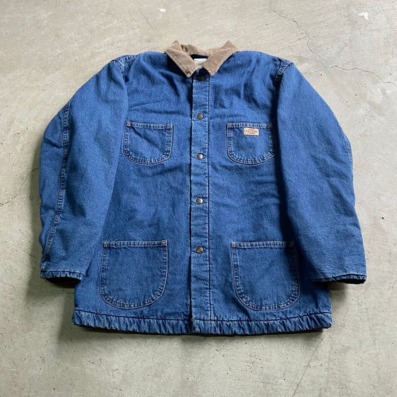 Dickies ディッキーズ ブランケットライナー コーデュロイ襟 デニム
